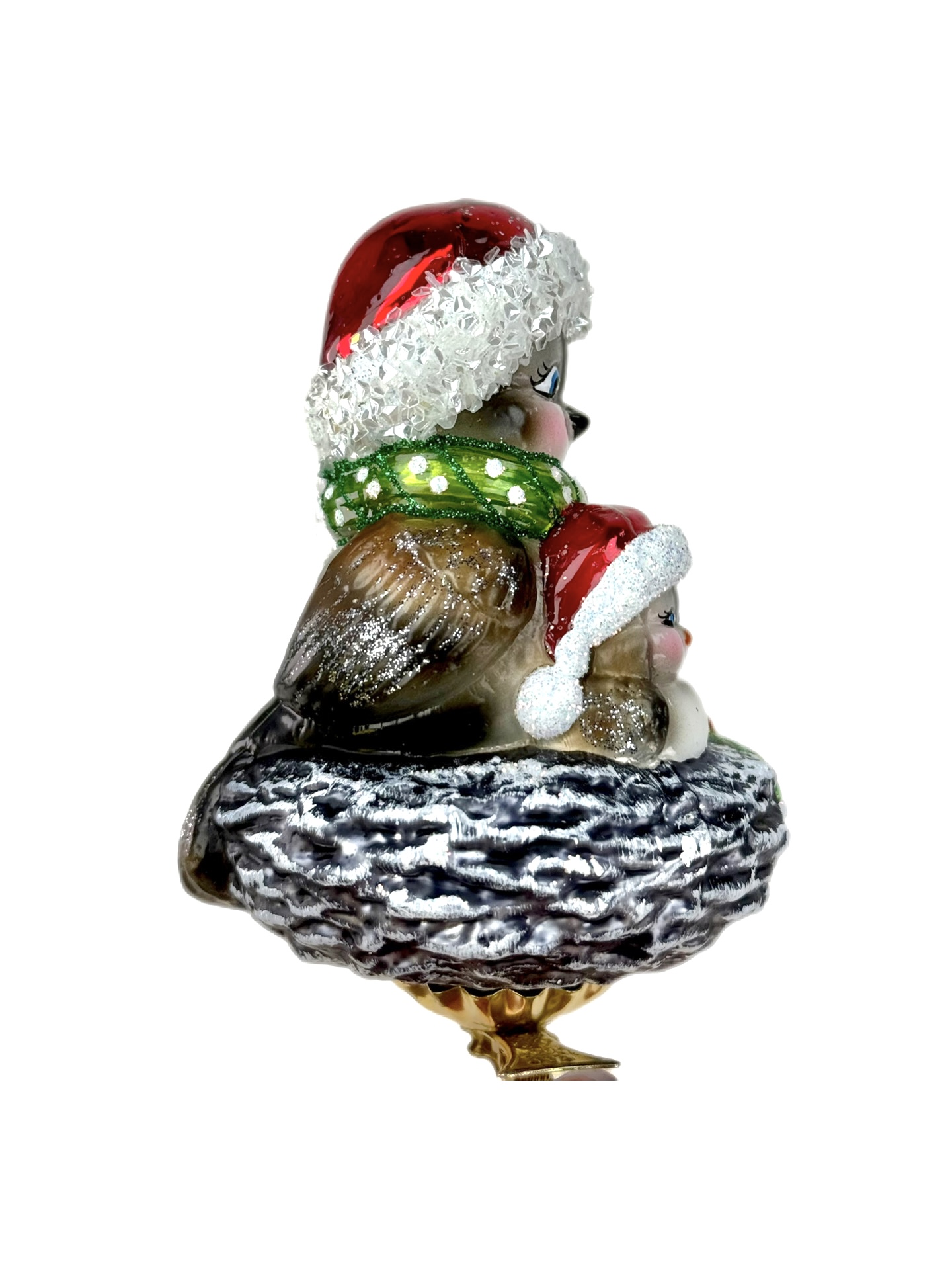 Decorazione in Vetro “Nido di Natale” - Koronex