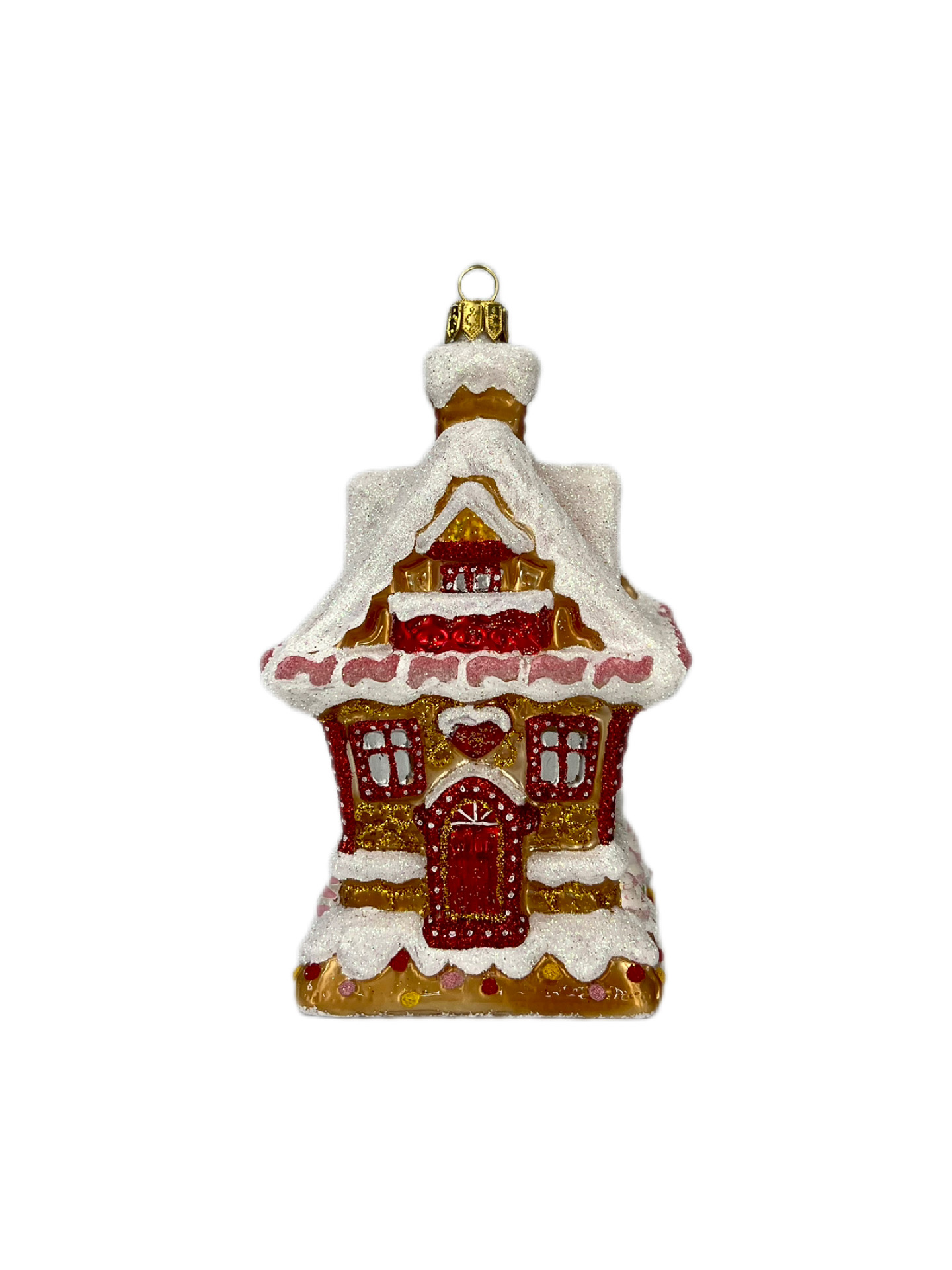 Decorazione in Vetro “Casetta Pan di Zenzero” – Koronex