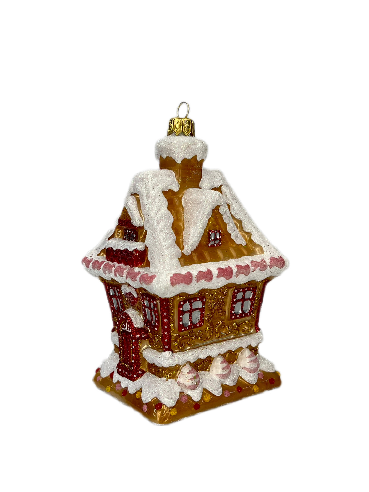 Decorazione in Vetro “Casetta Pan di Zenzero” – Koronex