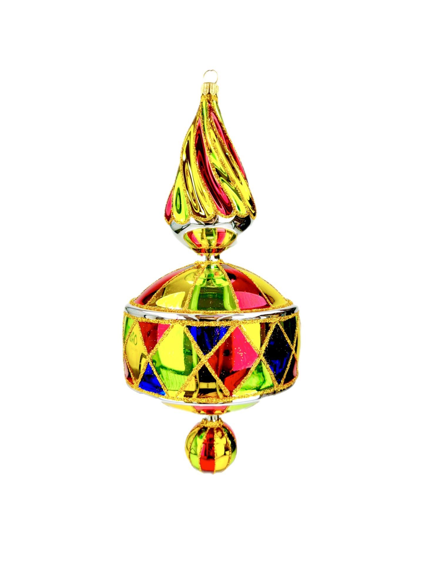 Decorazione in Vetro “Goccia Multicolor” – Koronex