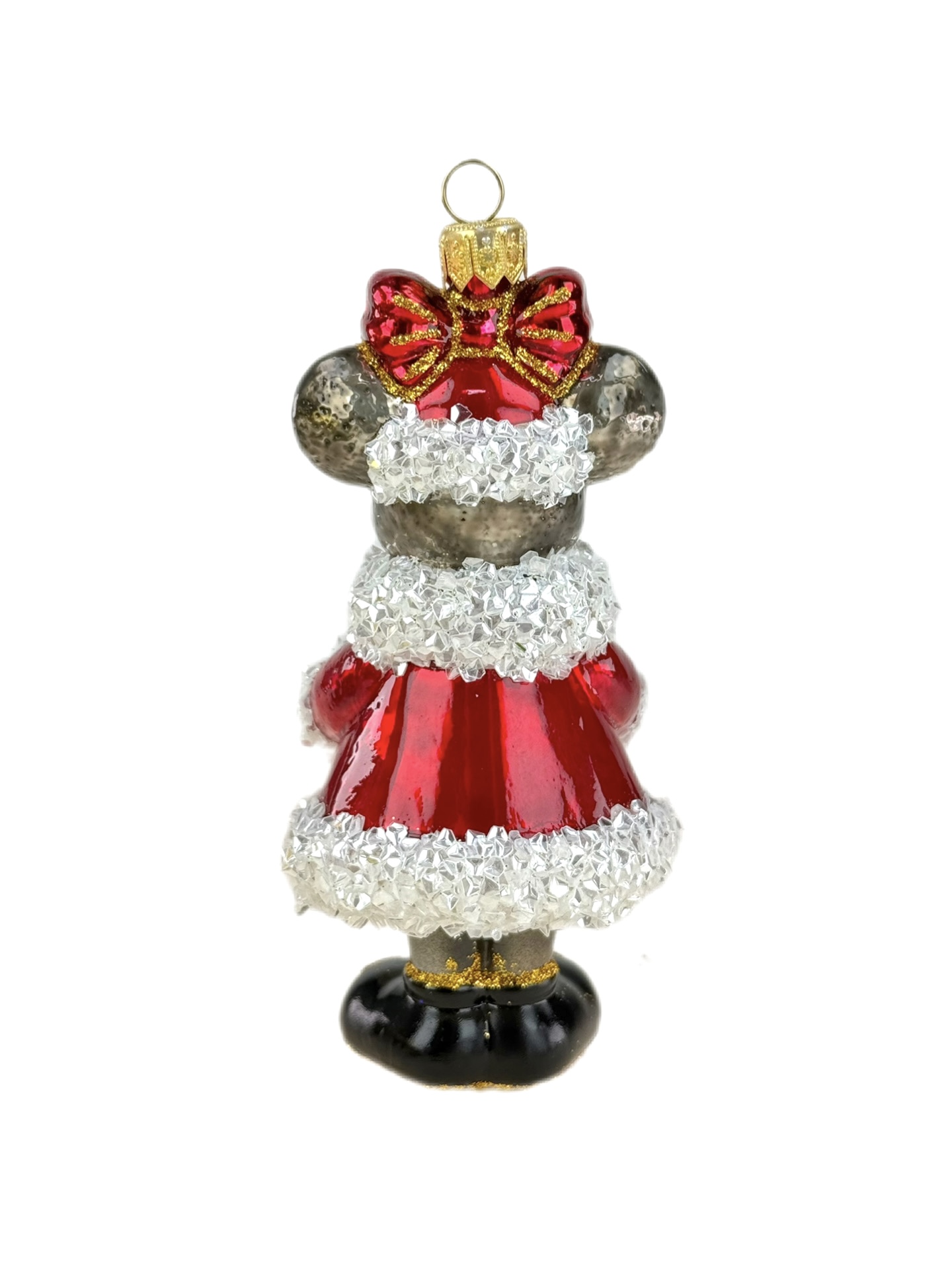 Decorazione in Vetro “Topolino con Ghirlanda” – Koronex