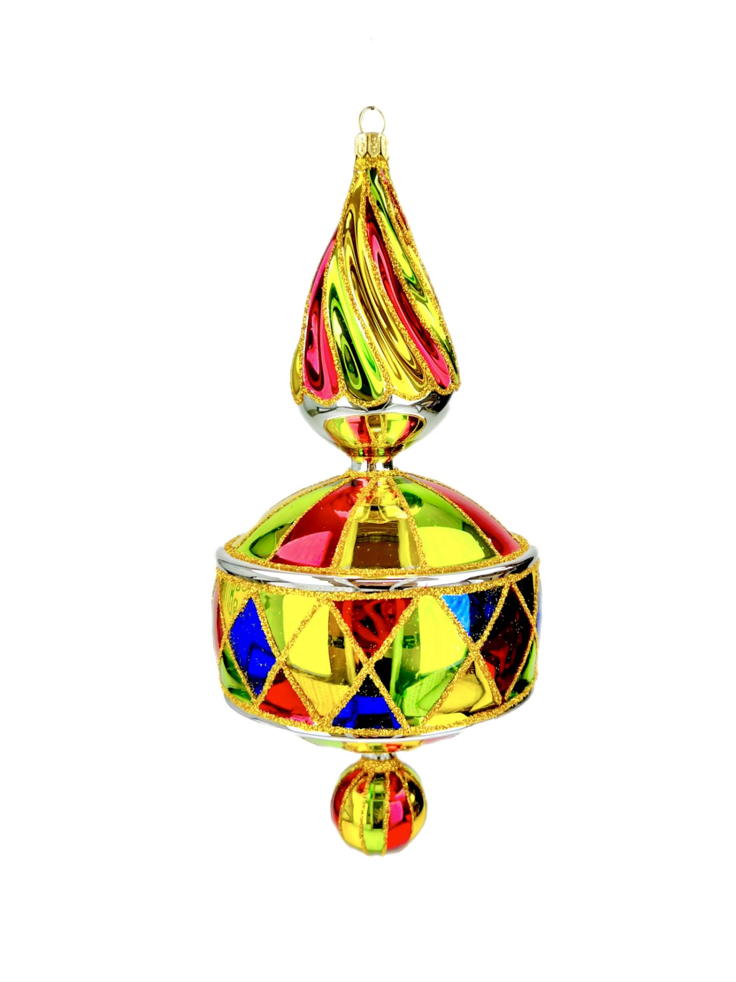 Decorazione in Vetro “Goccia Multicolor” – Koronex