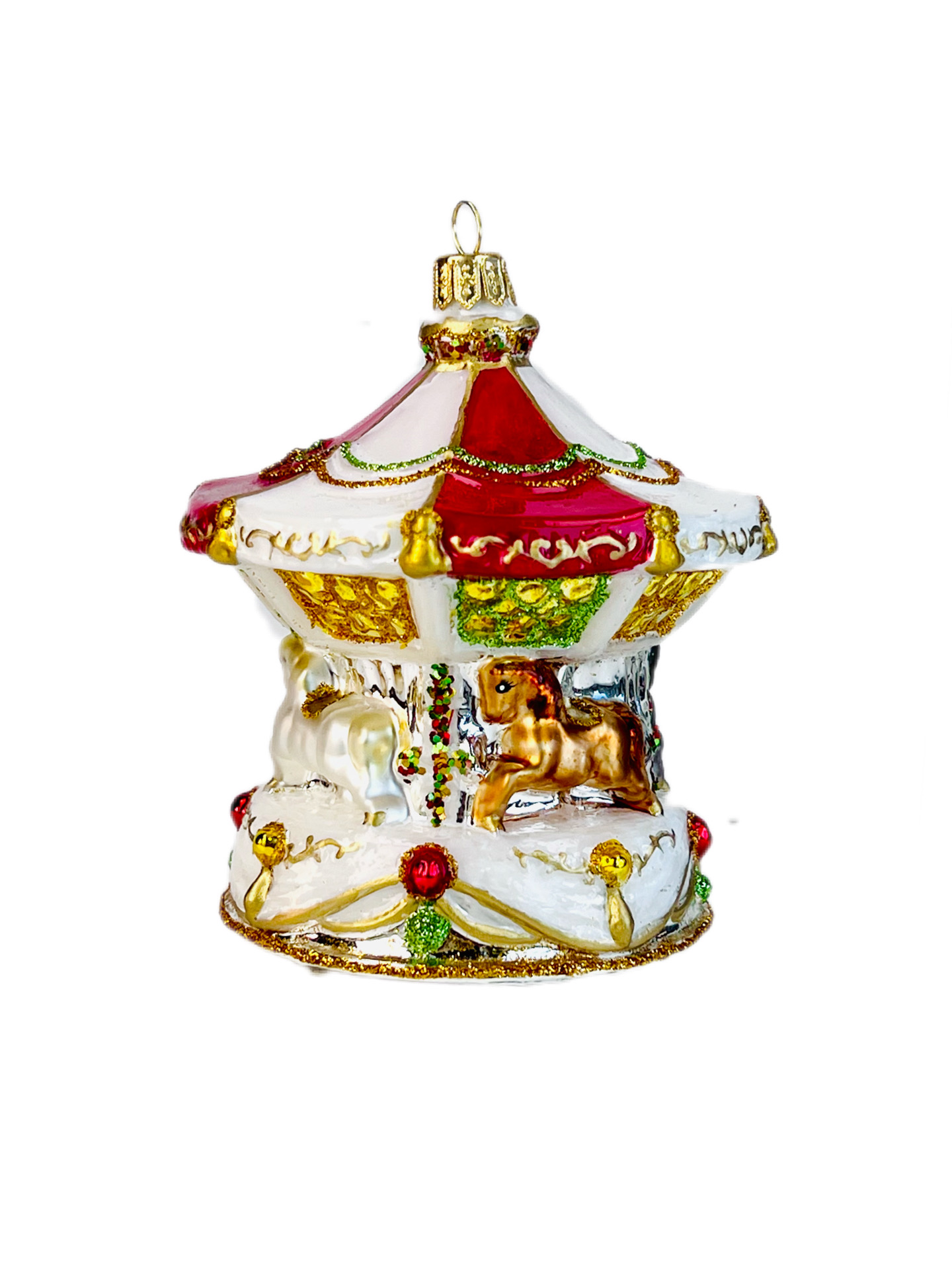 Decorazione in Vetro “Carosello di Natale”  - Koronex