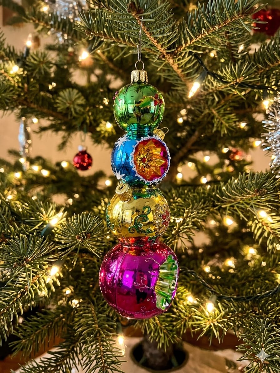 Decorazione in Vetro “Torre Multicolor” – Koronex