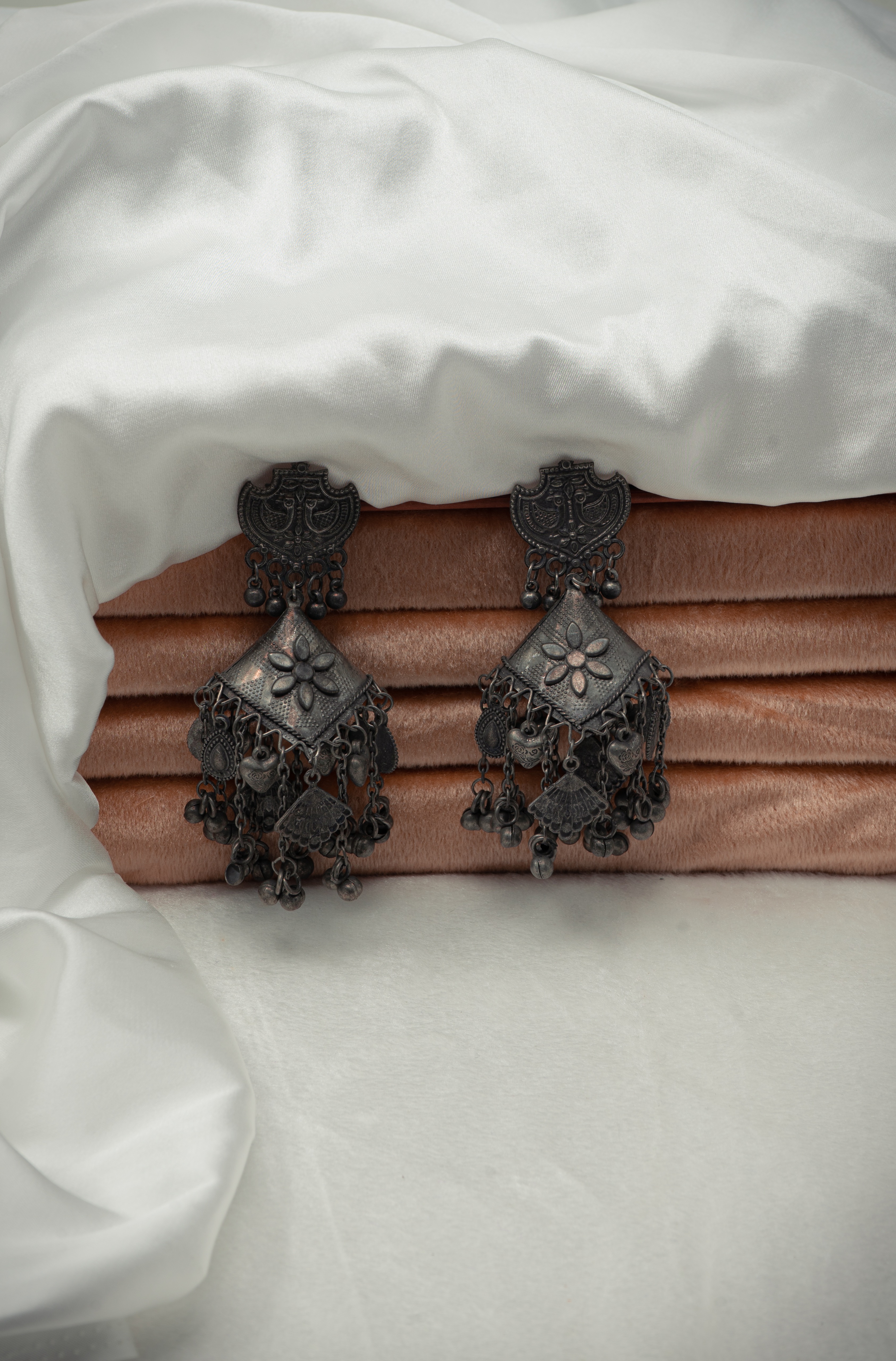 Antique Silver Earrings