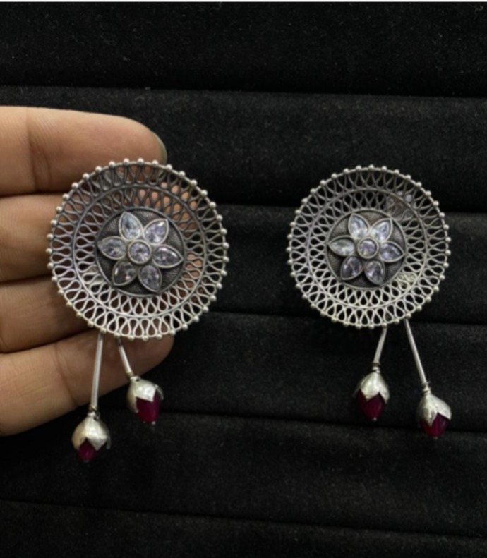 Handcrafted Silver Earrings