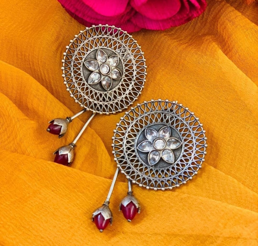 Handcrafted Silver Earrings