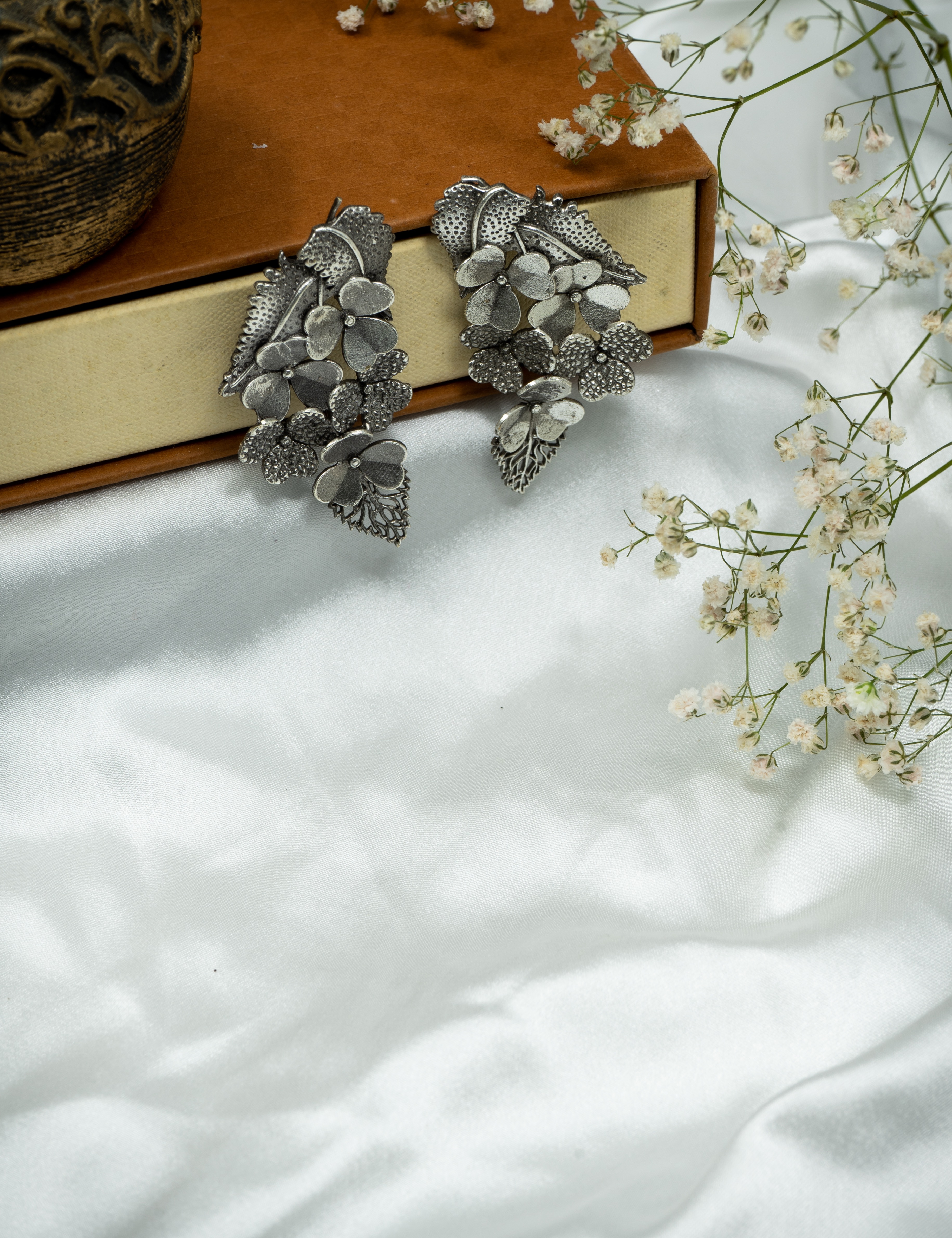 Antique Silver Earrings