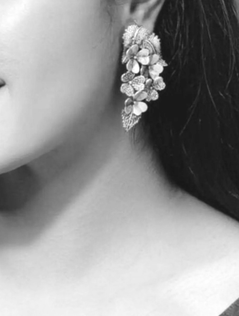 Antique Silver Earrings