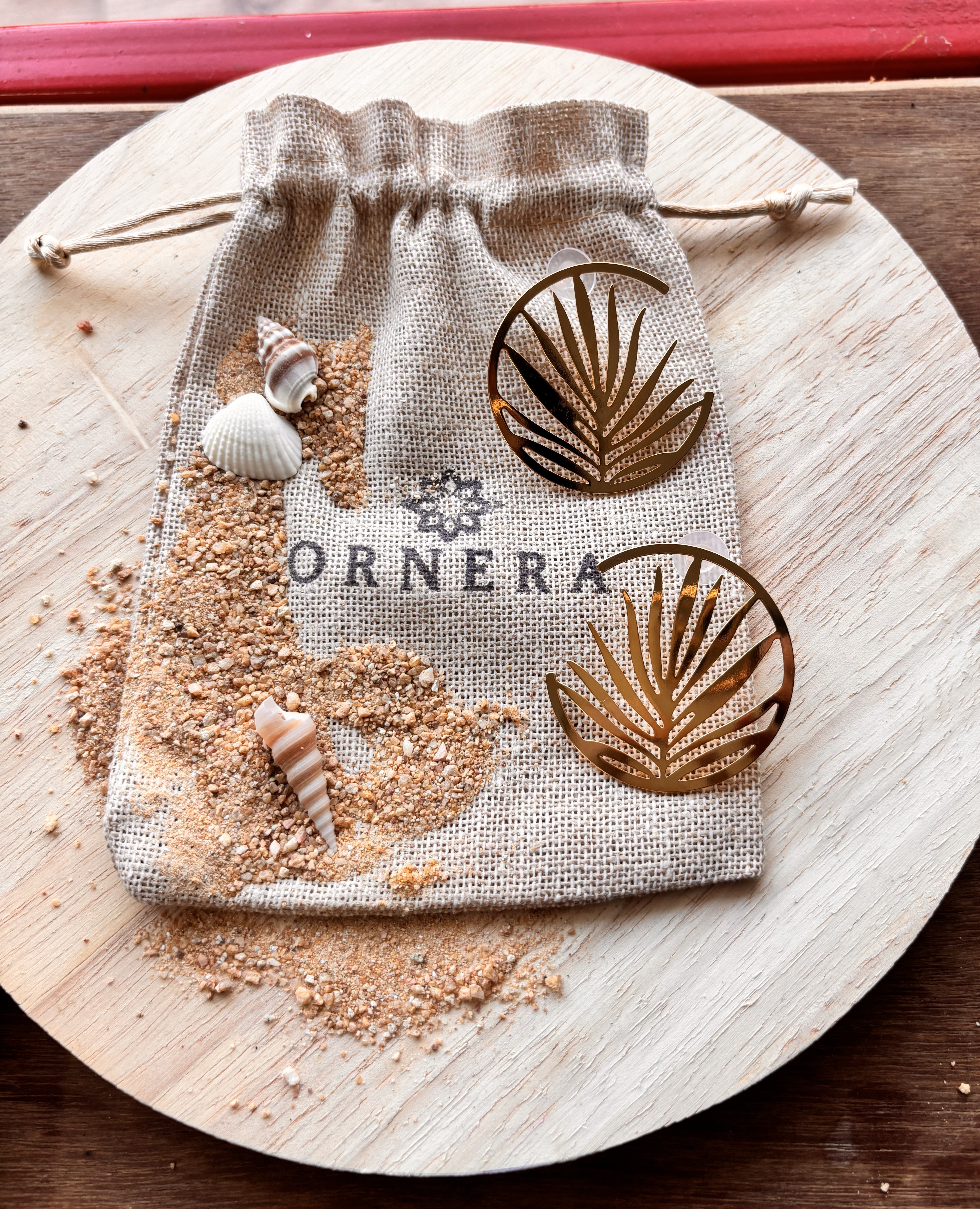 Leaf Pattern Earrings