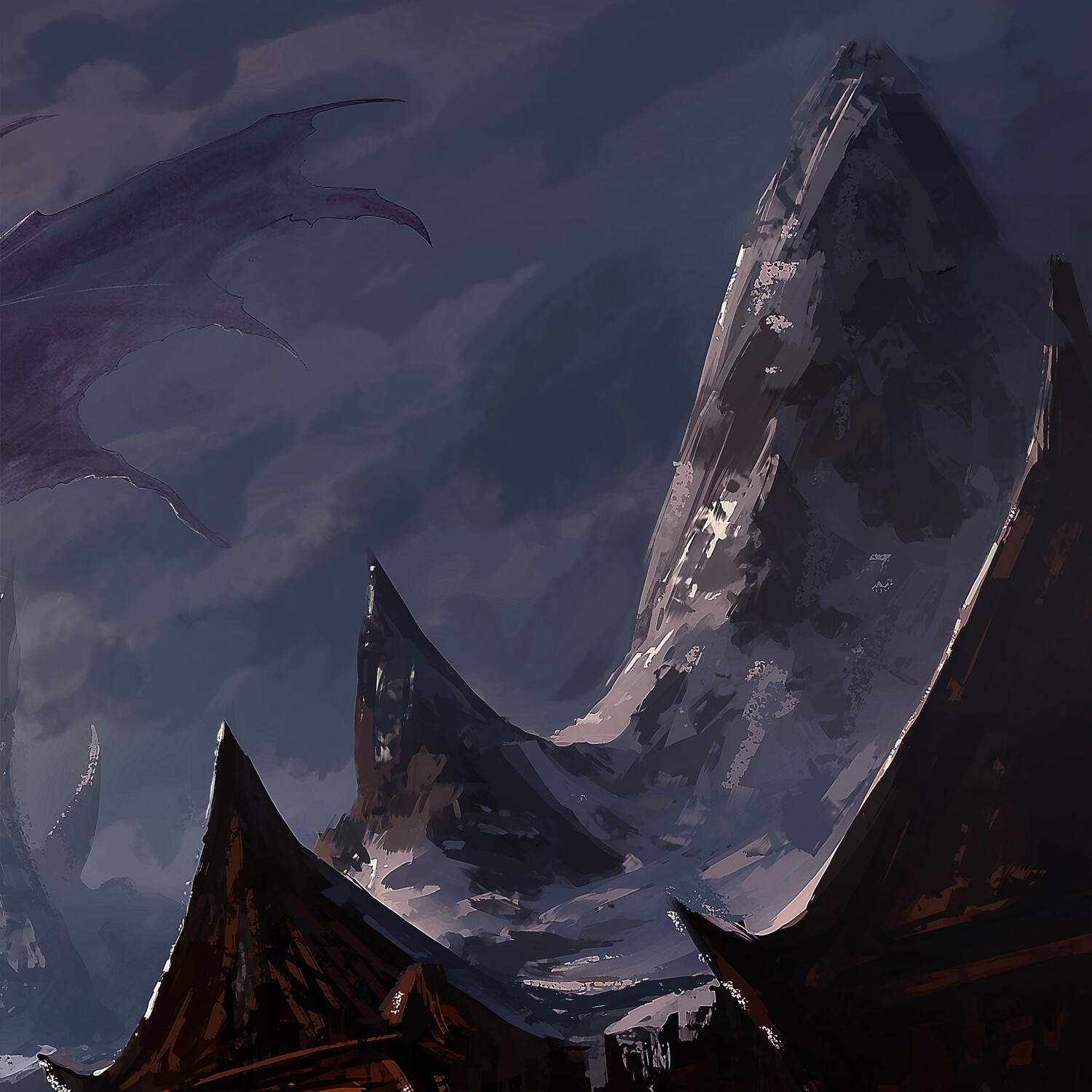 Descent Upon the Frozen Vale