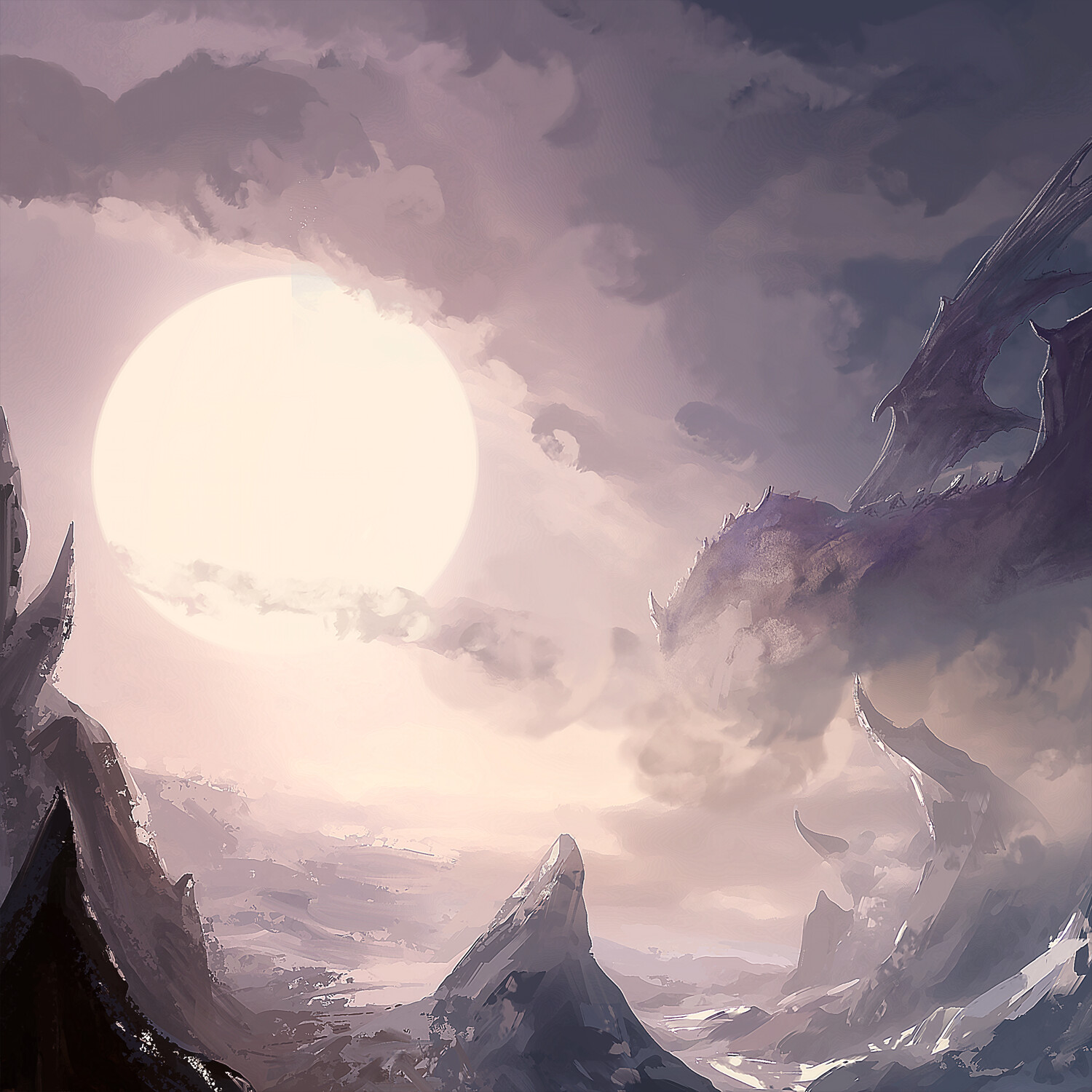 Descent Upon the Frozen Vale