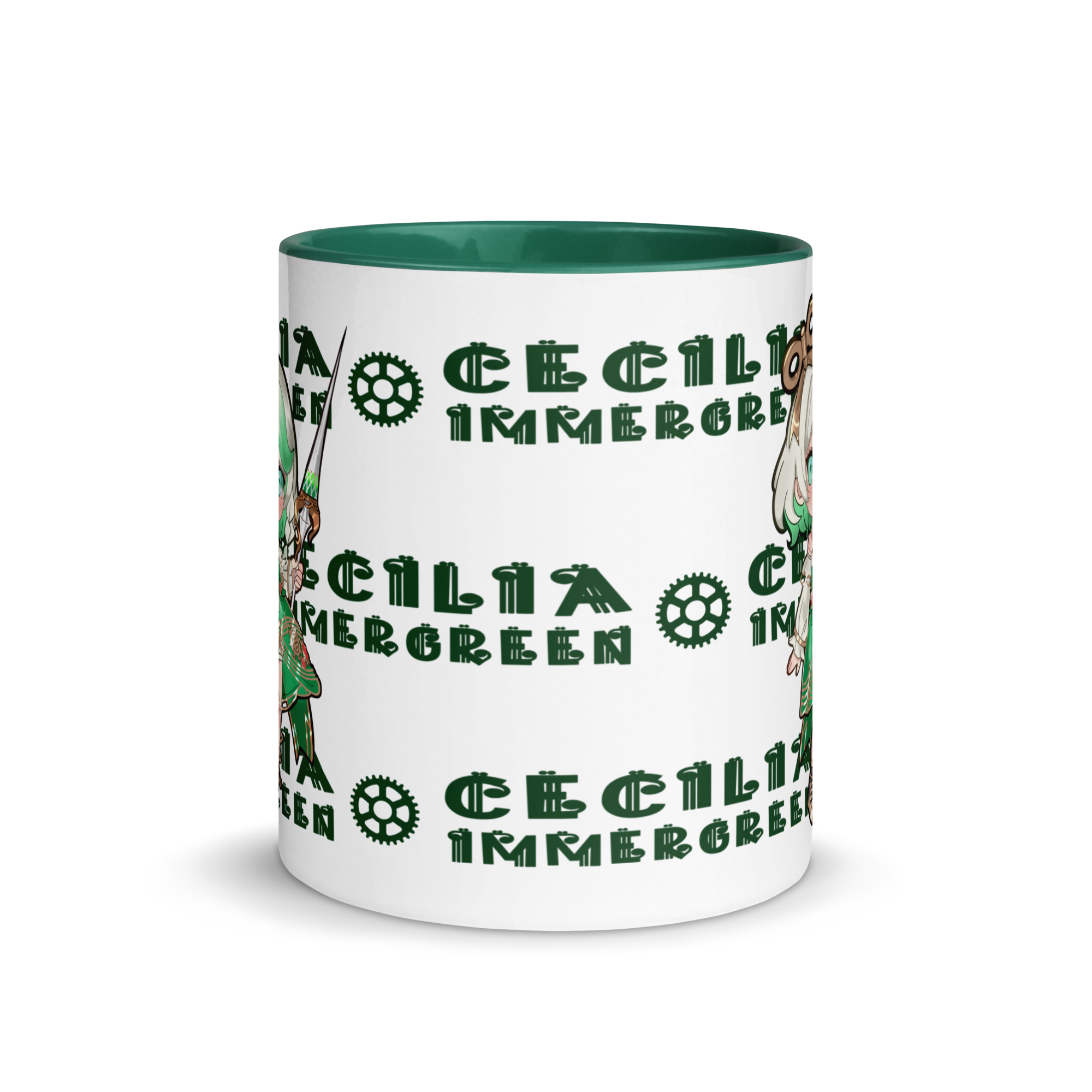 Cecilia Immergreen Hololive Holo Justice Mug