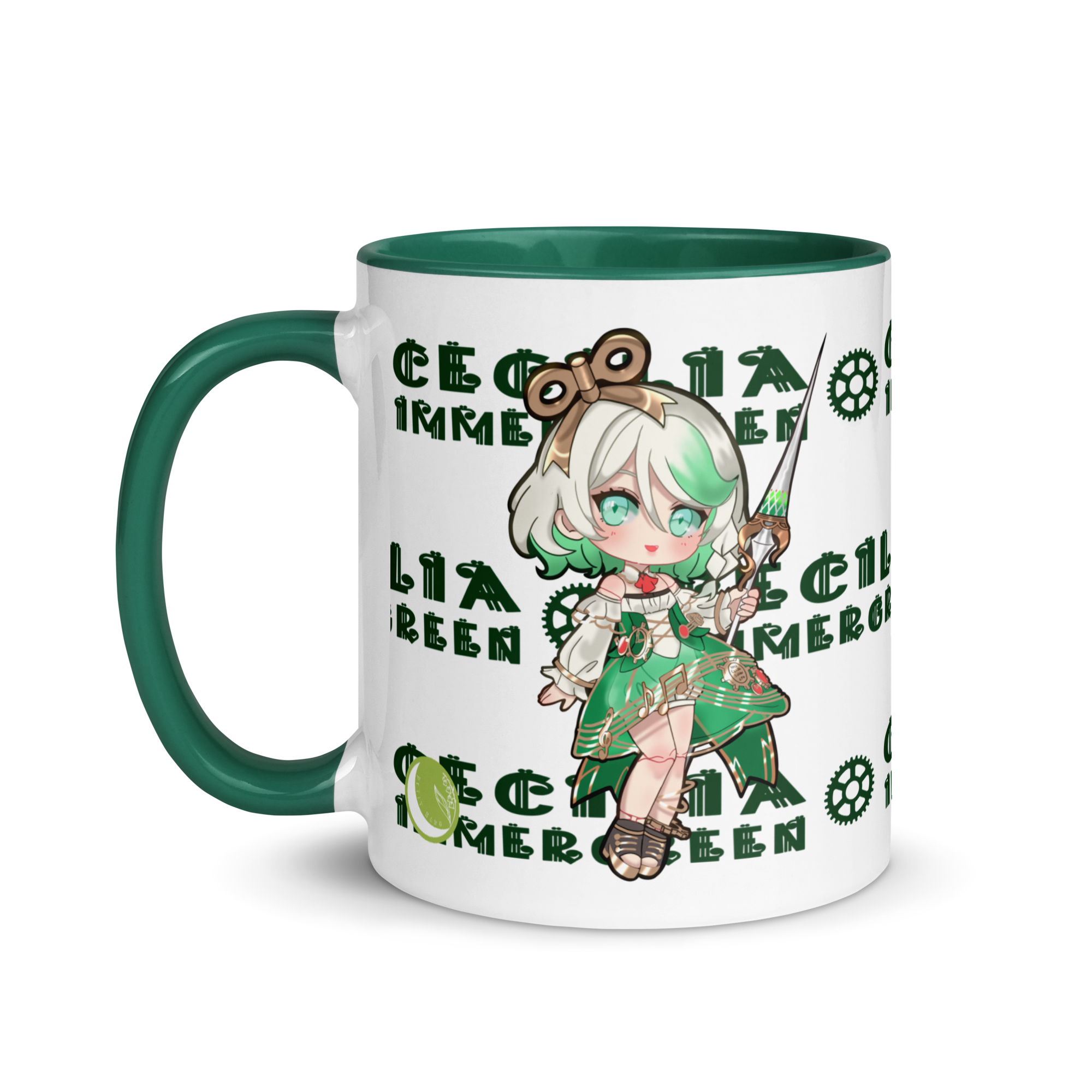 Cecilia Immergreen Hololive Holo Justice Mug