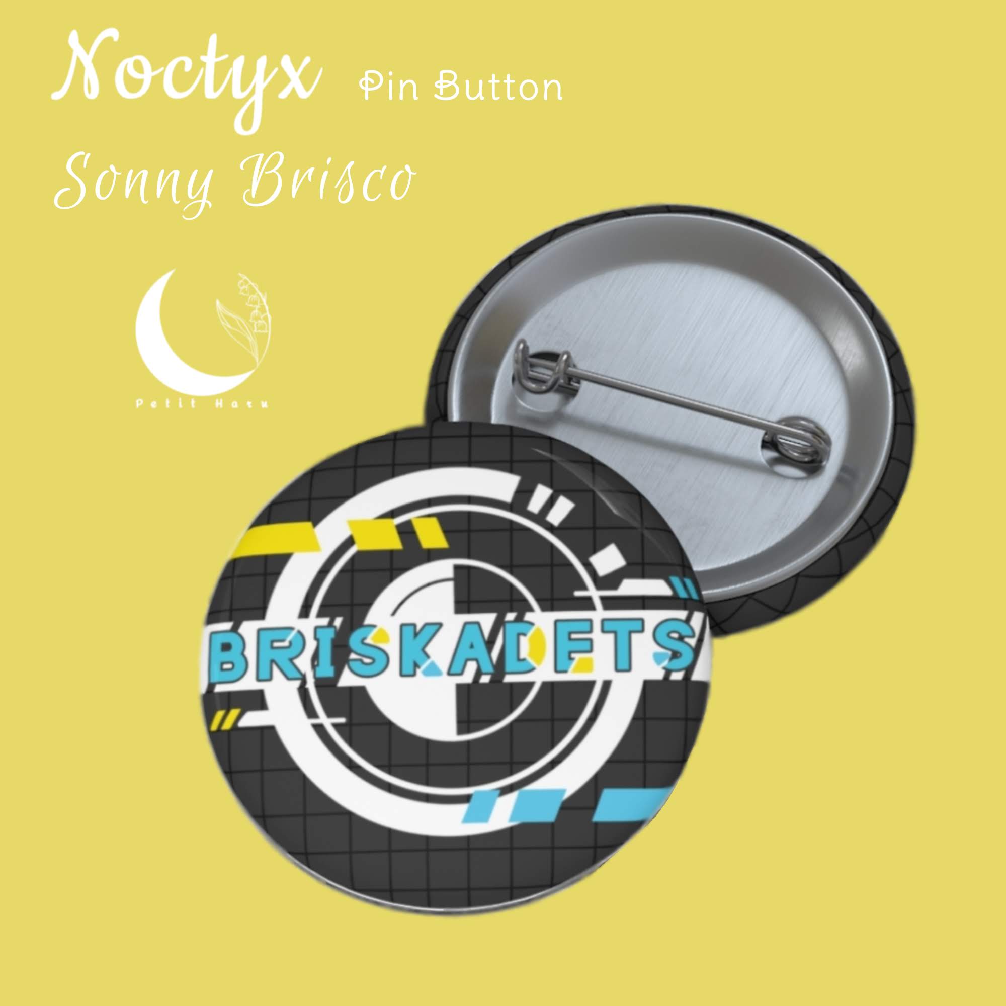Noctyx Nijisanji EN Set of 5 Pin Buttons