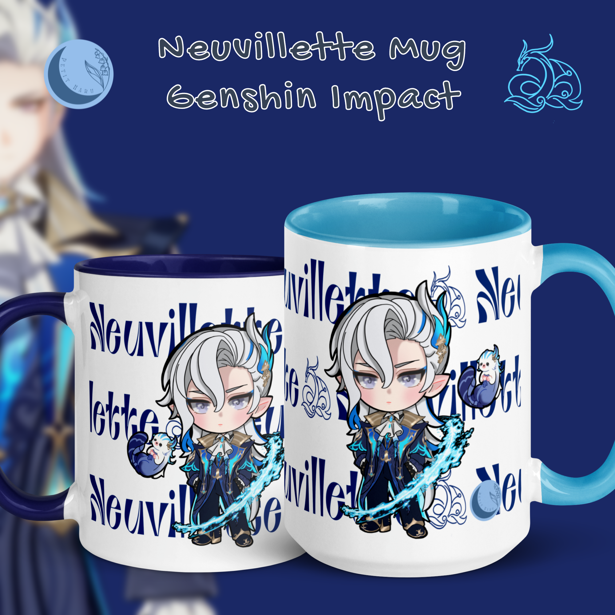 Neuvillette Genshin Impact Mug