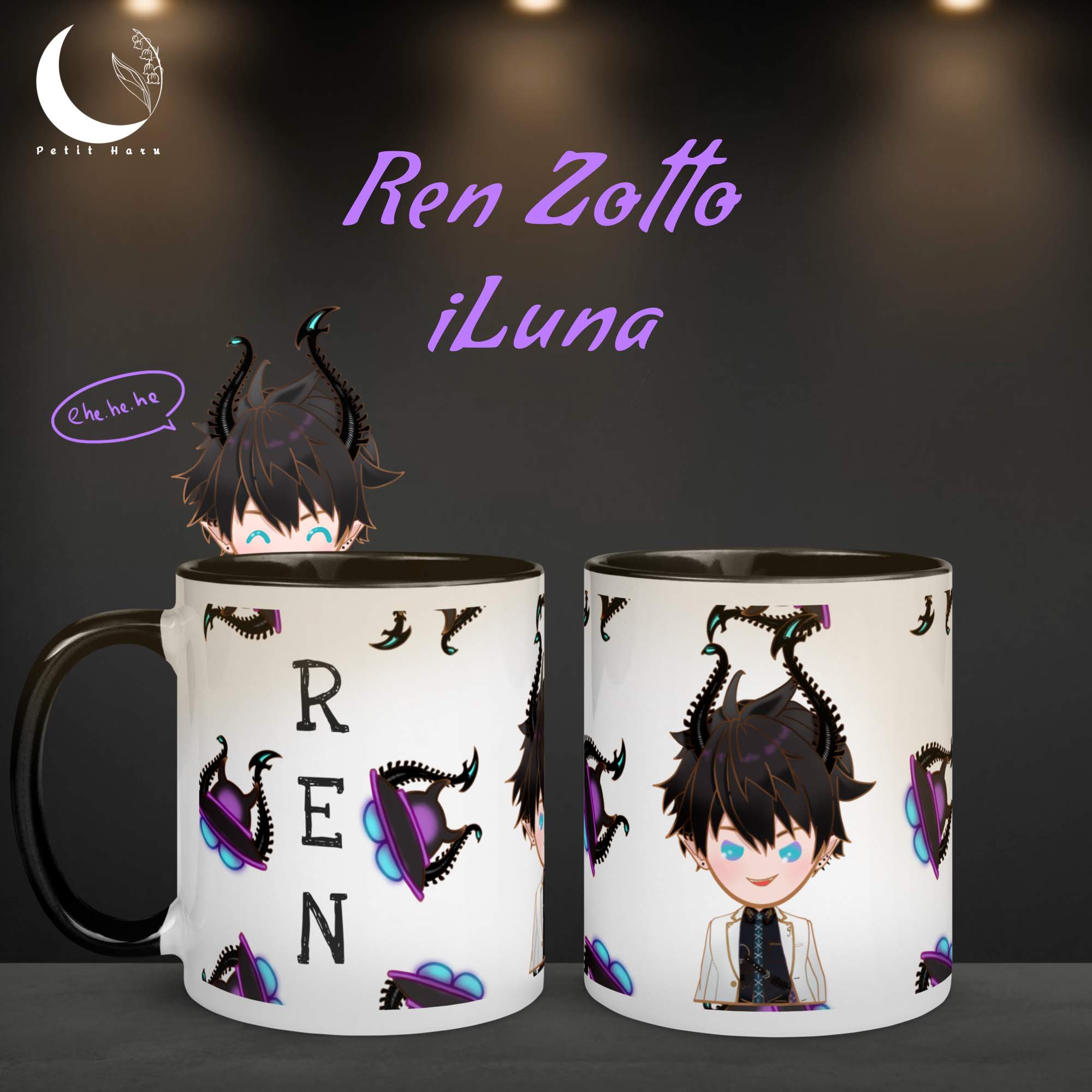 Ren Zotto iLuna Nijisanji Mug