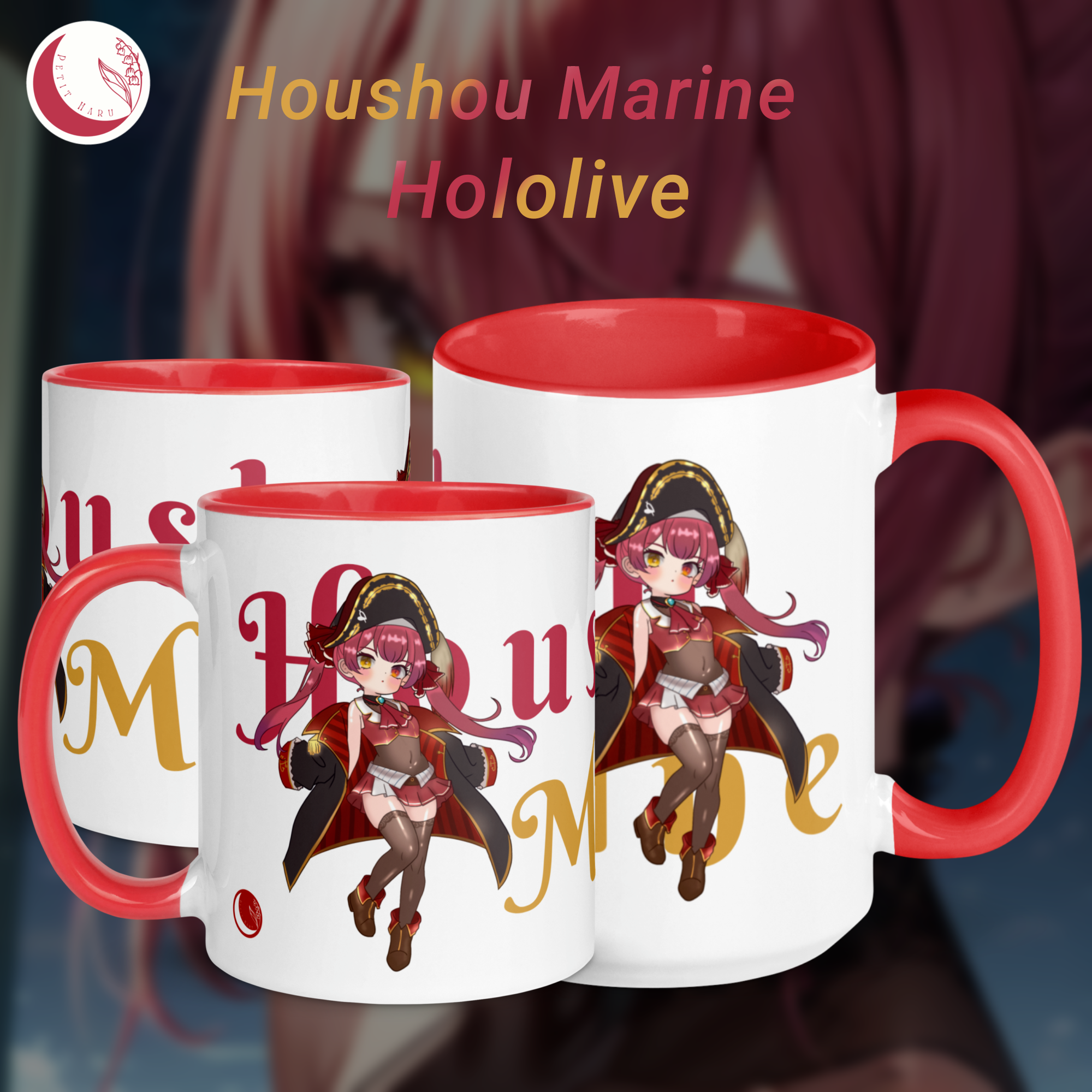 Houshou Marine Hololive Mug