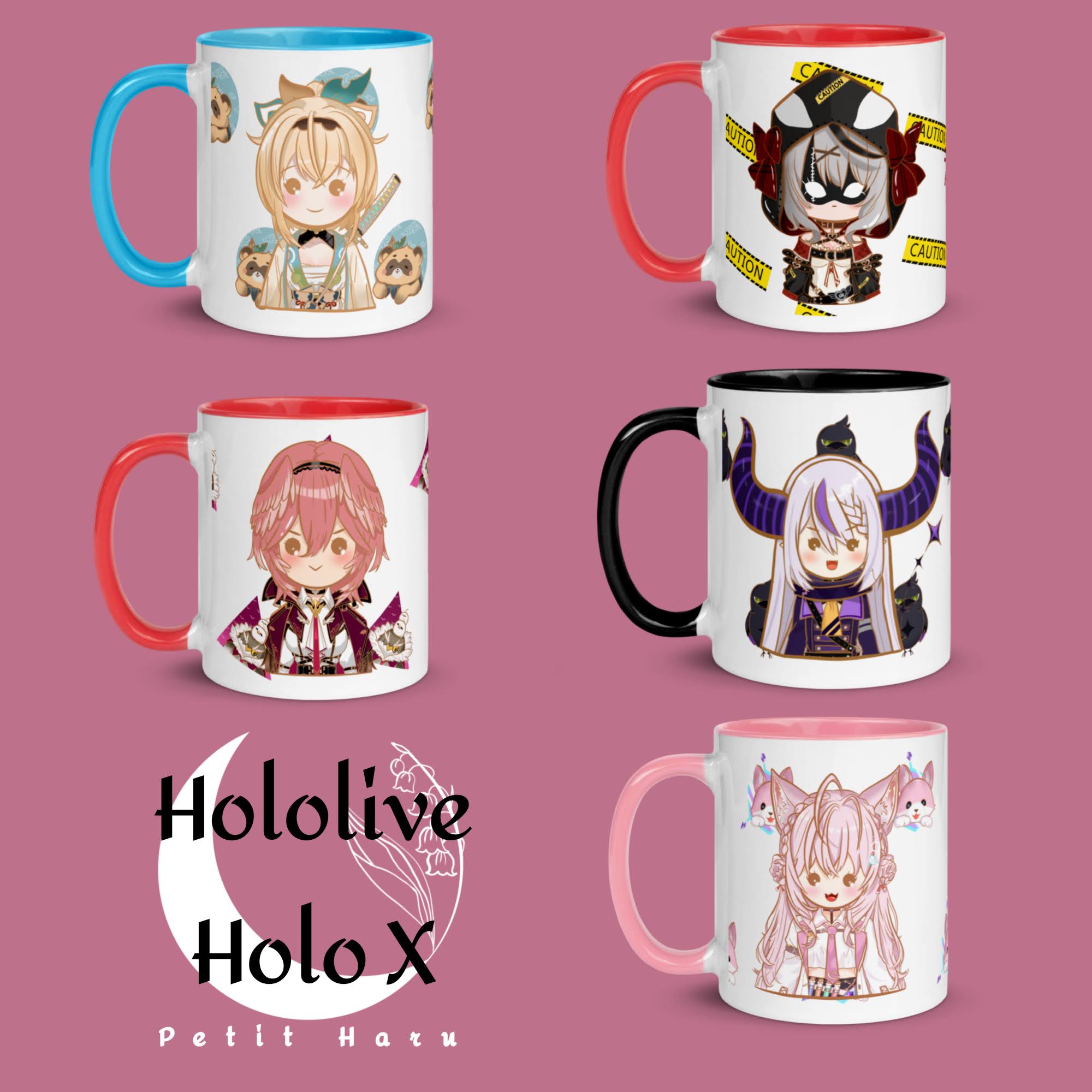 Sakamata Chloe Holo X Hololive Mug