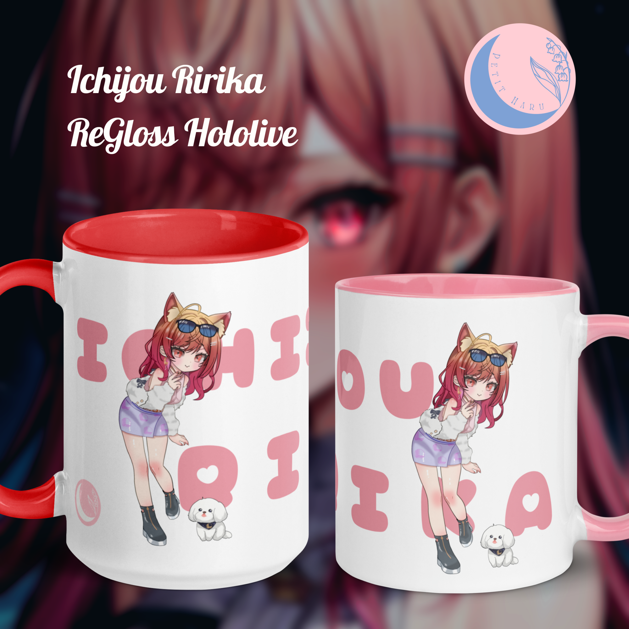 Ichijou Ririka Regloss Hololive Mug