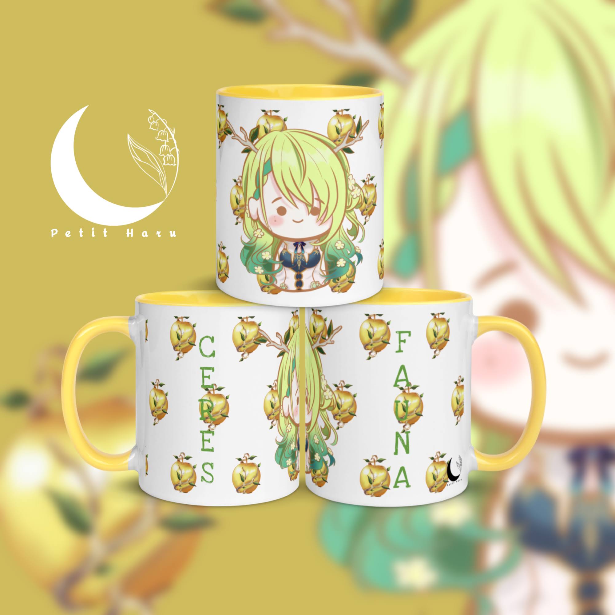 Ceres Fauna Holo Council Promise Hololive Mug