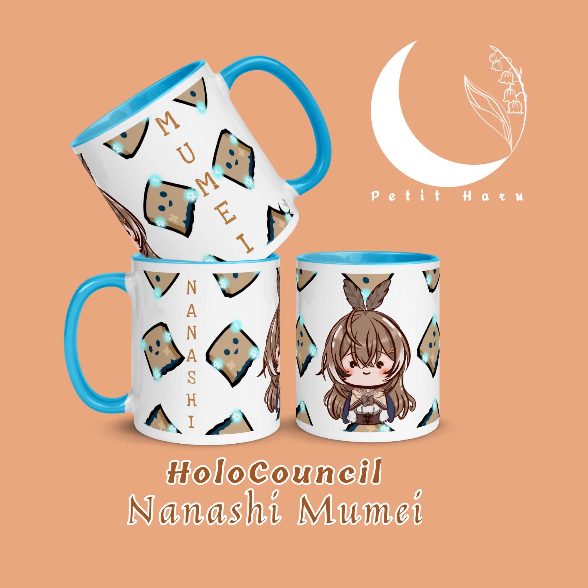 Nanashi Mumei Holo Council Promise Hololive Mug