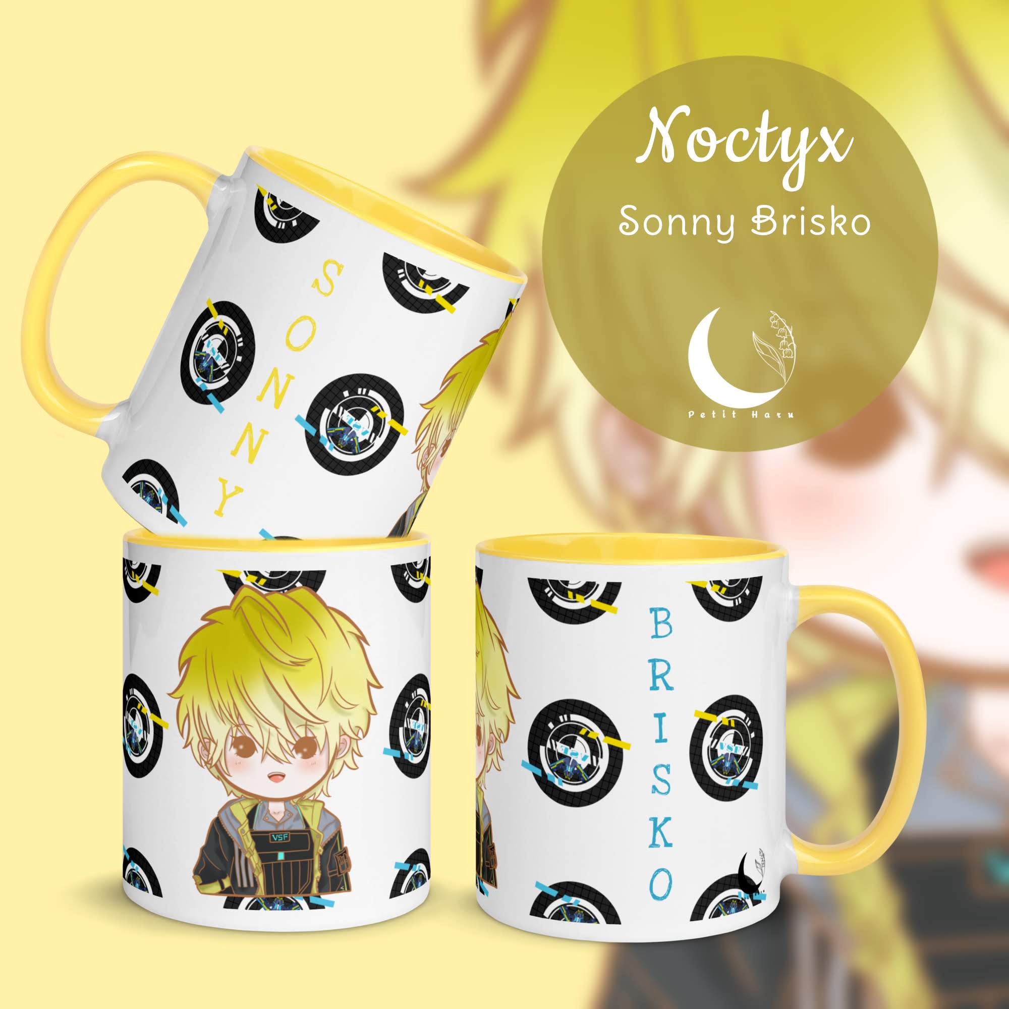 Sonny Brisko Noctyx Nijisanji Mug