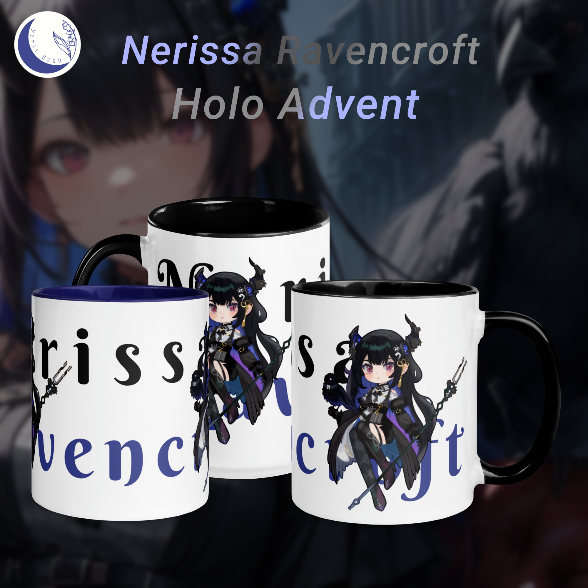 Nerissa Ravencroft Holo Advent Hololive Mug