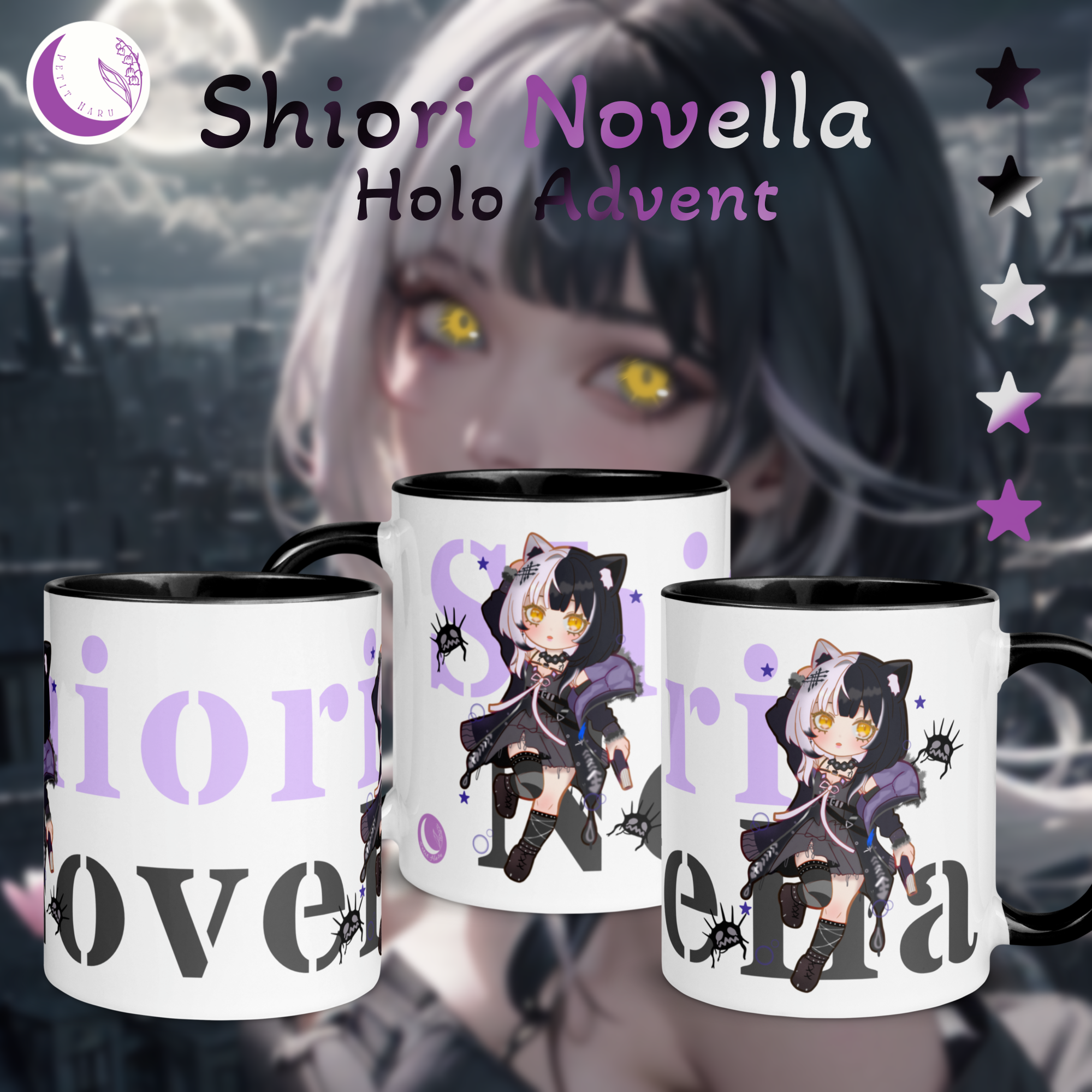 Shiori Novella Holo Advent Hololive Mug