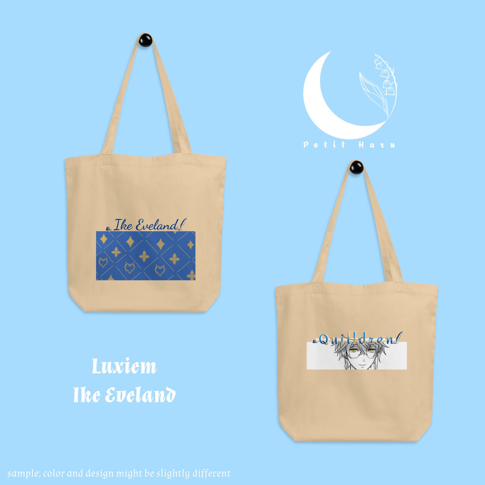 Ike Eveland Nijisanji Luxiem Tote Bag