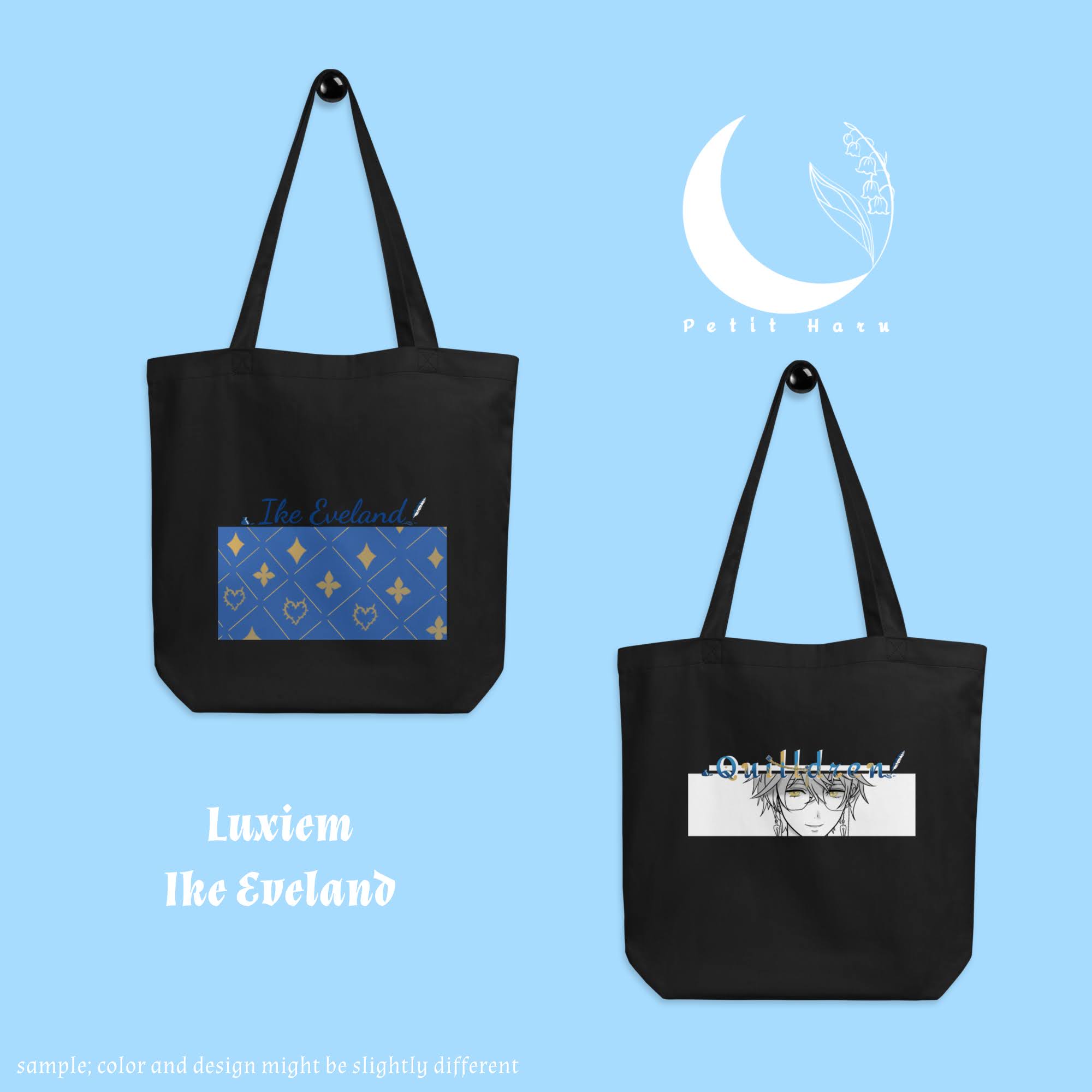 Ike Eveland Nijisanji Luxiem Tote Bag