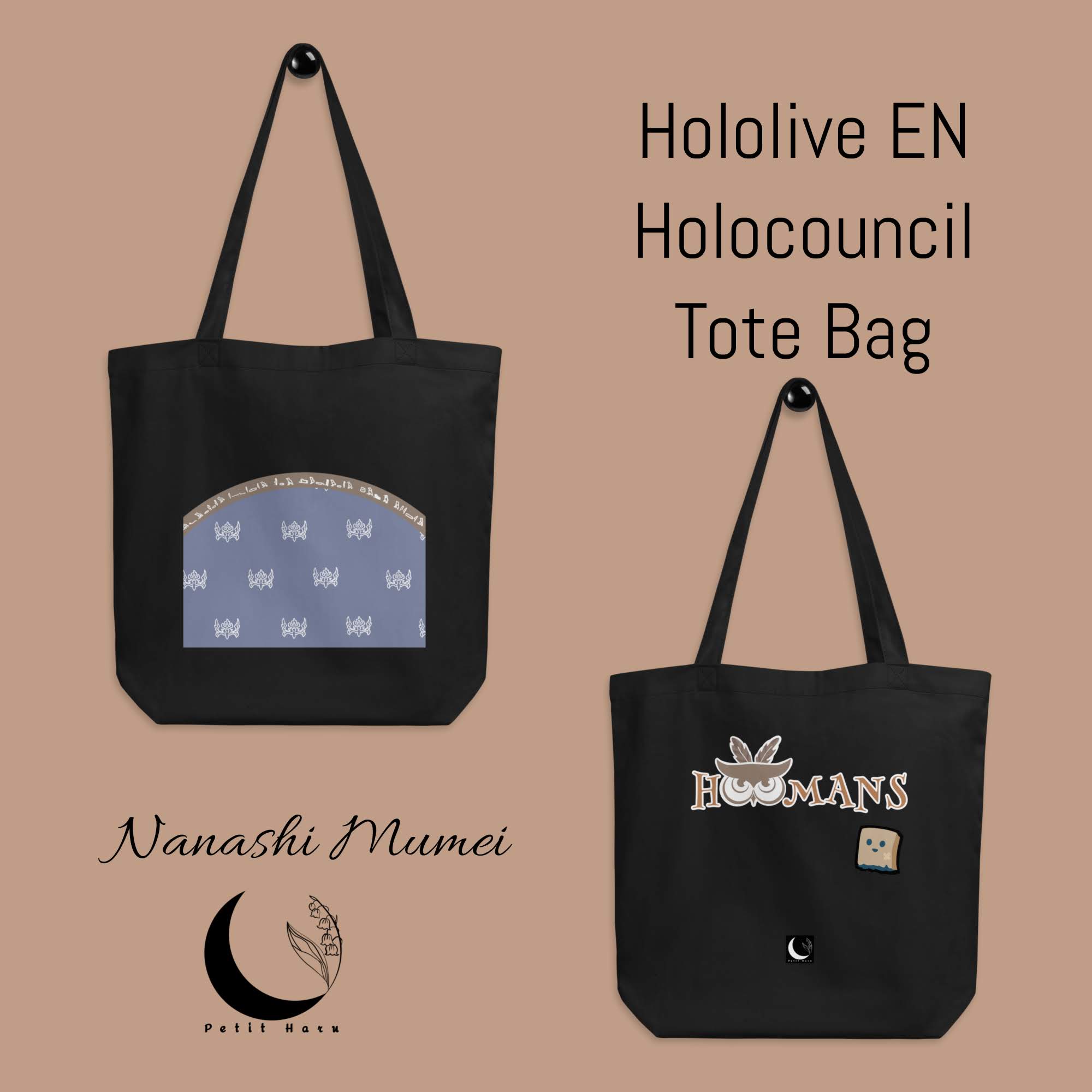 Nanashi Mumei Hololive EN Holo Promise Tote Bag