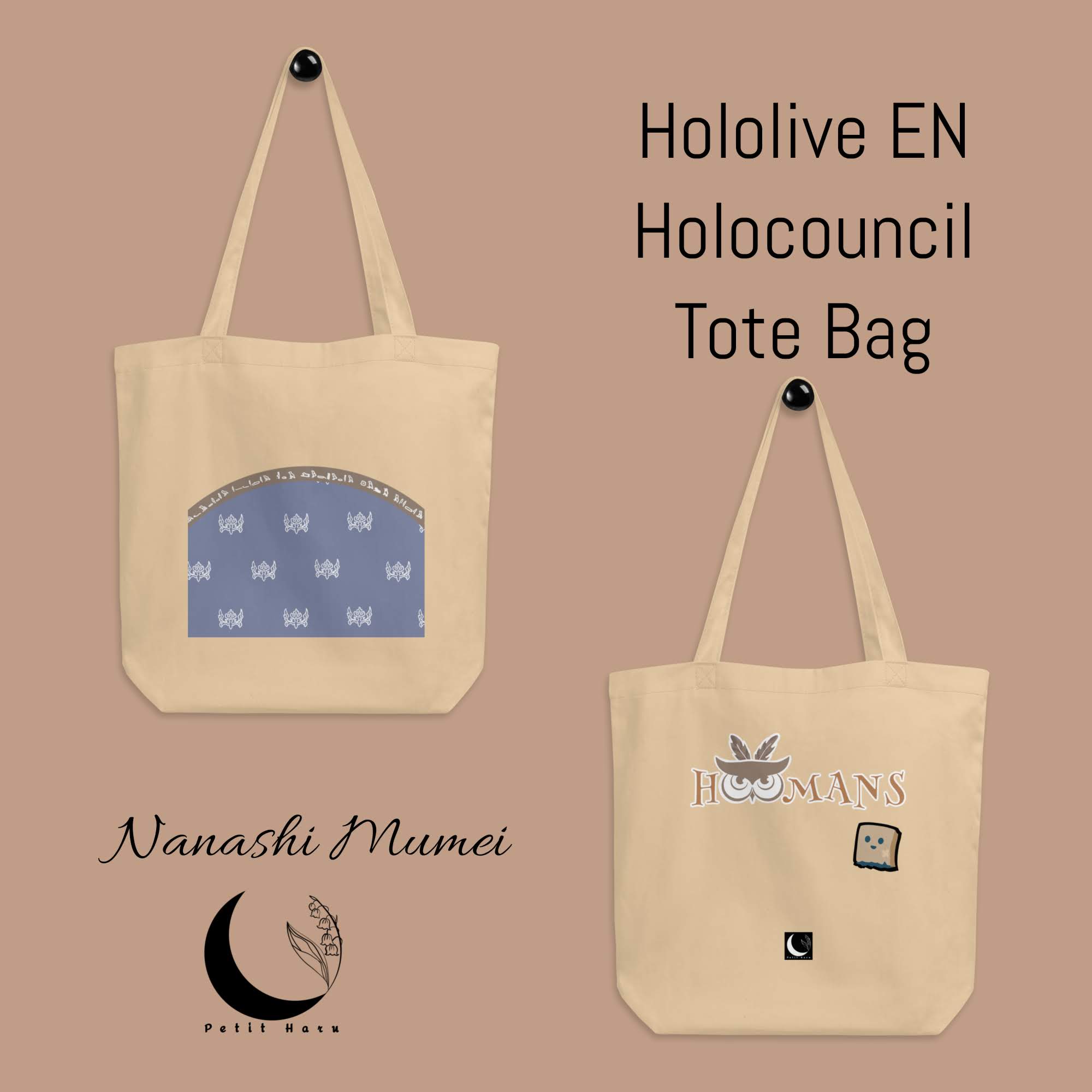 Nanashi Mumei Hololive EN Holo Promise Tote Bag