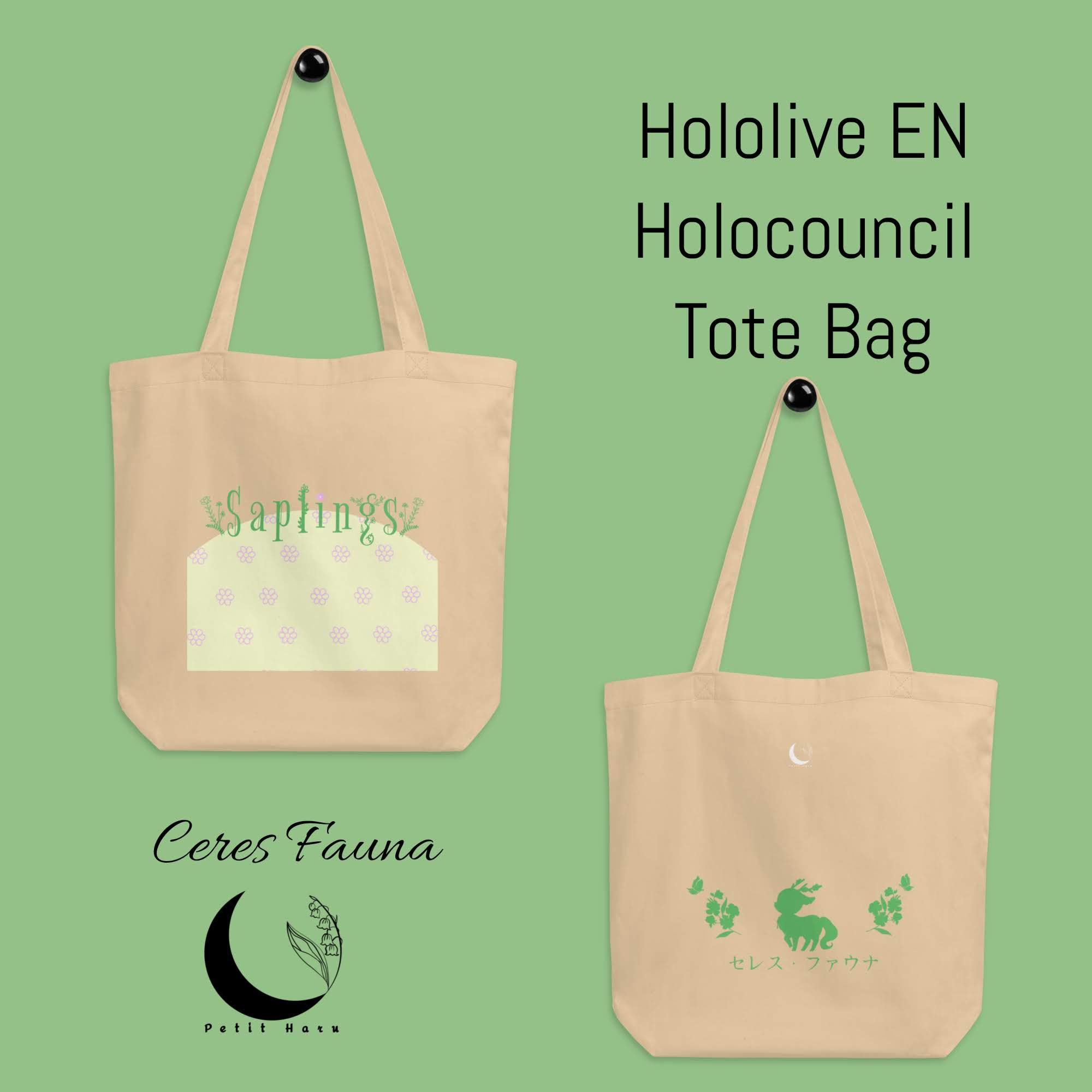 Ceres Fauna Hololive EN Holo Promise Tote Bag