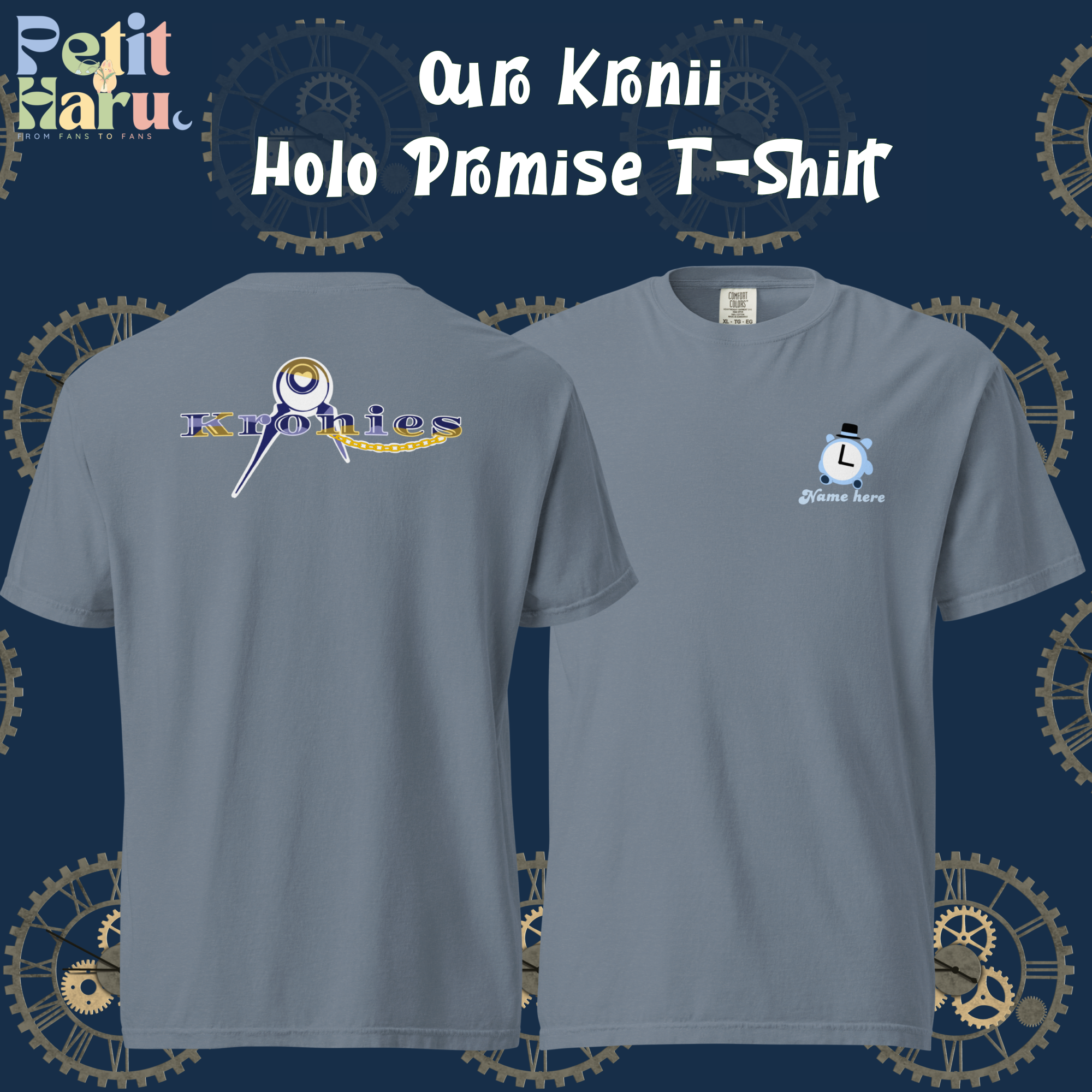 Ouro Kronii Hololive Holo Promise T-Shirt