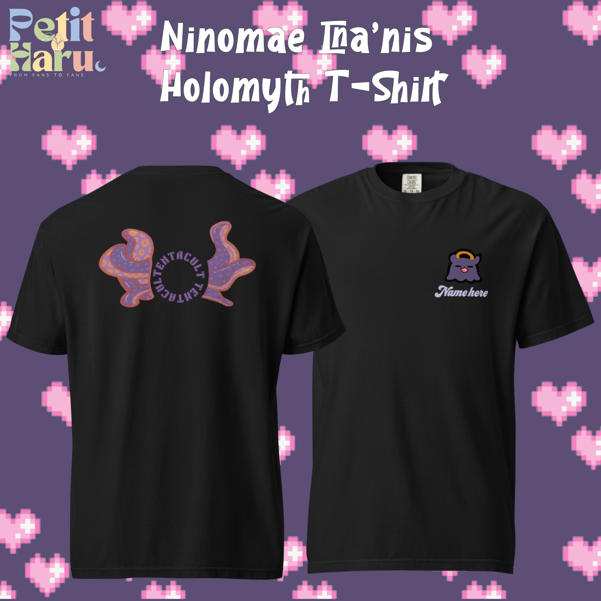 Ninomae Ina'nis Holomyth Personalized T-Shirt