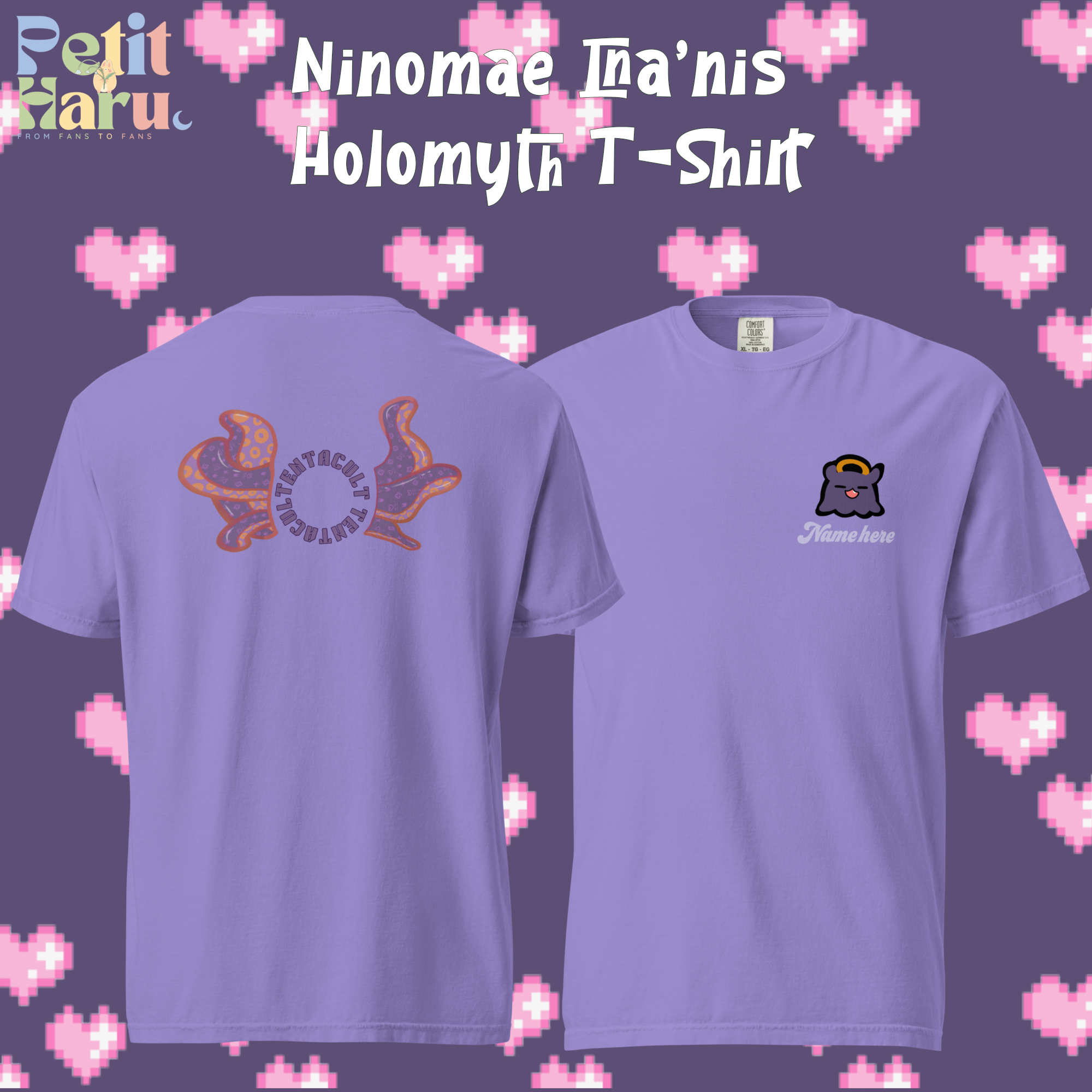 Ninomae Ina'nis Holomyth Personalized T-Shirt
