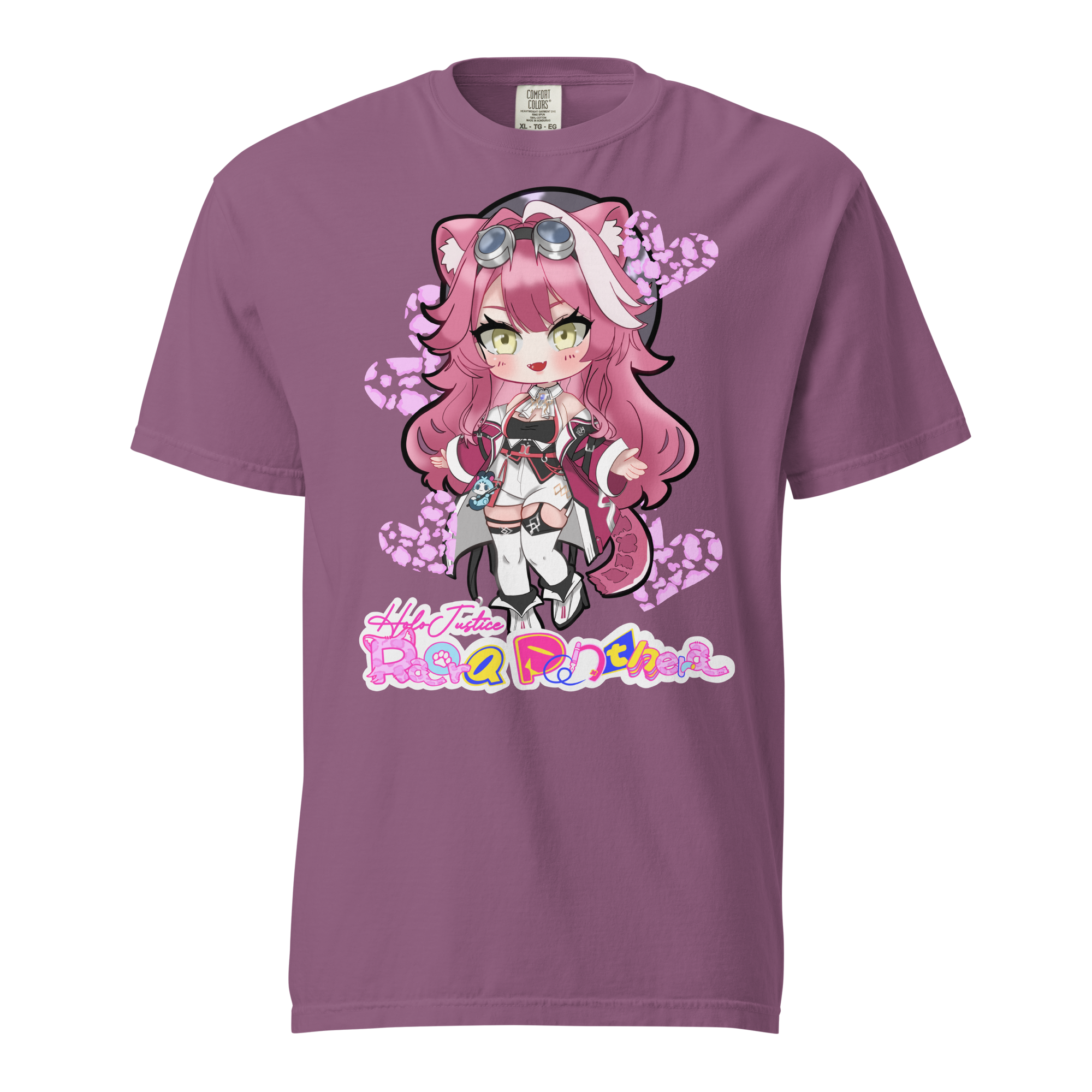 Raora Panthera Hololive Holo Justice T-shirt