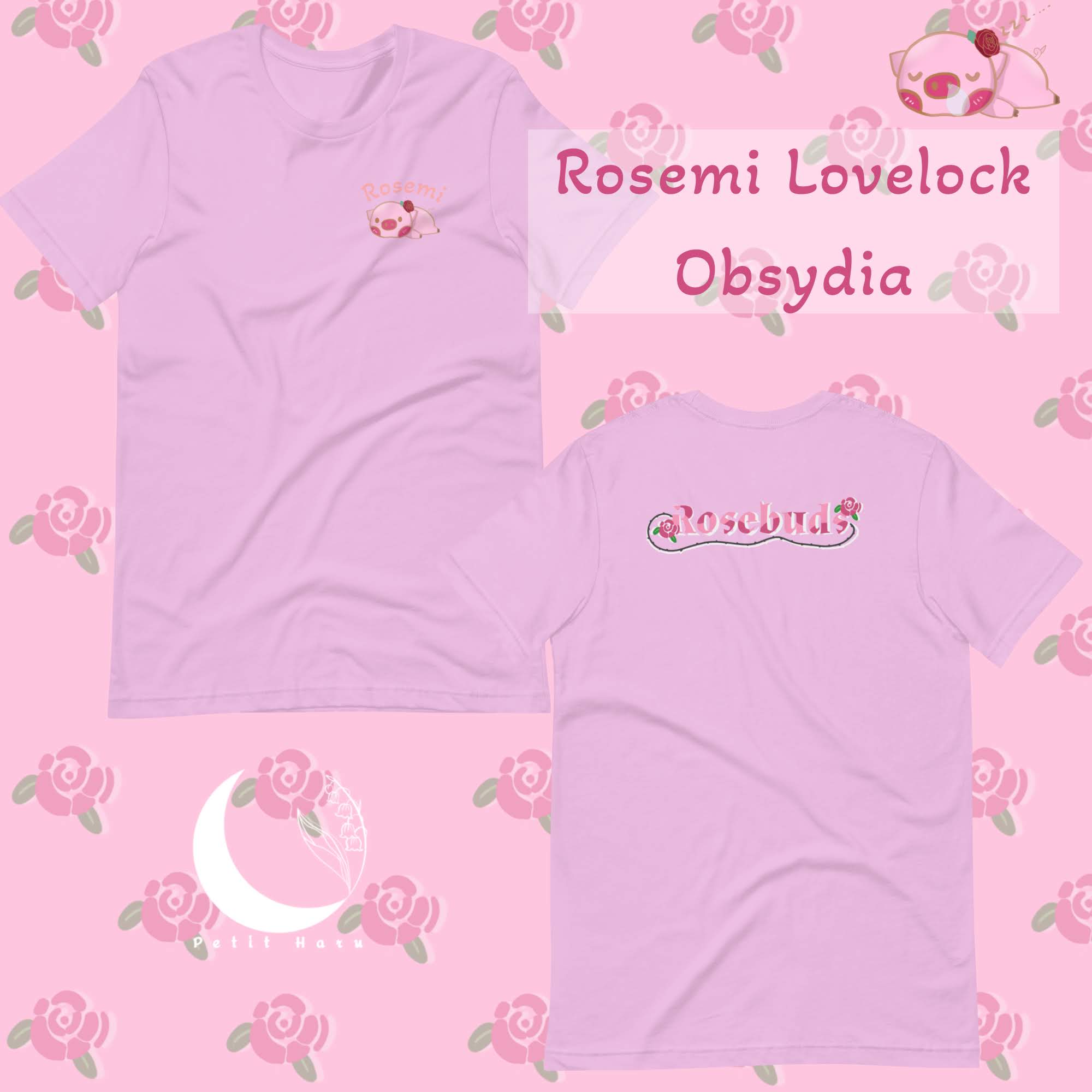 Rosemi Lovelock Rosebud Nijisanji T-Shirt