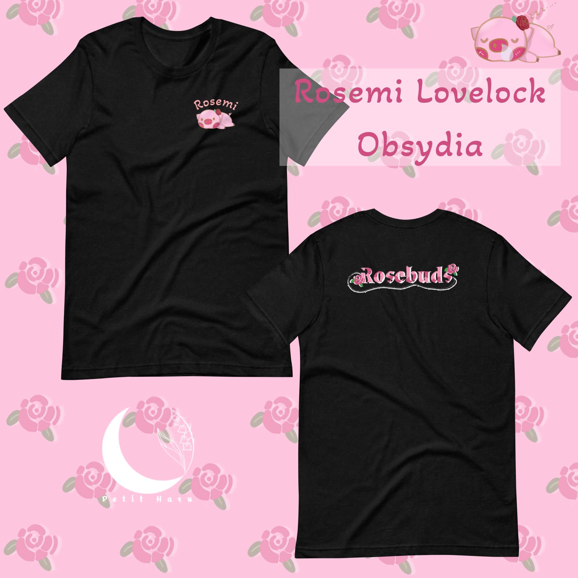 Rosemi Lovelock Rosebud Nijisanji T-Shirt