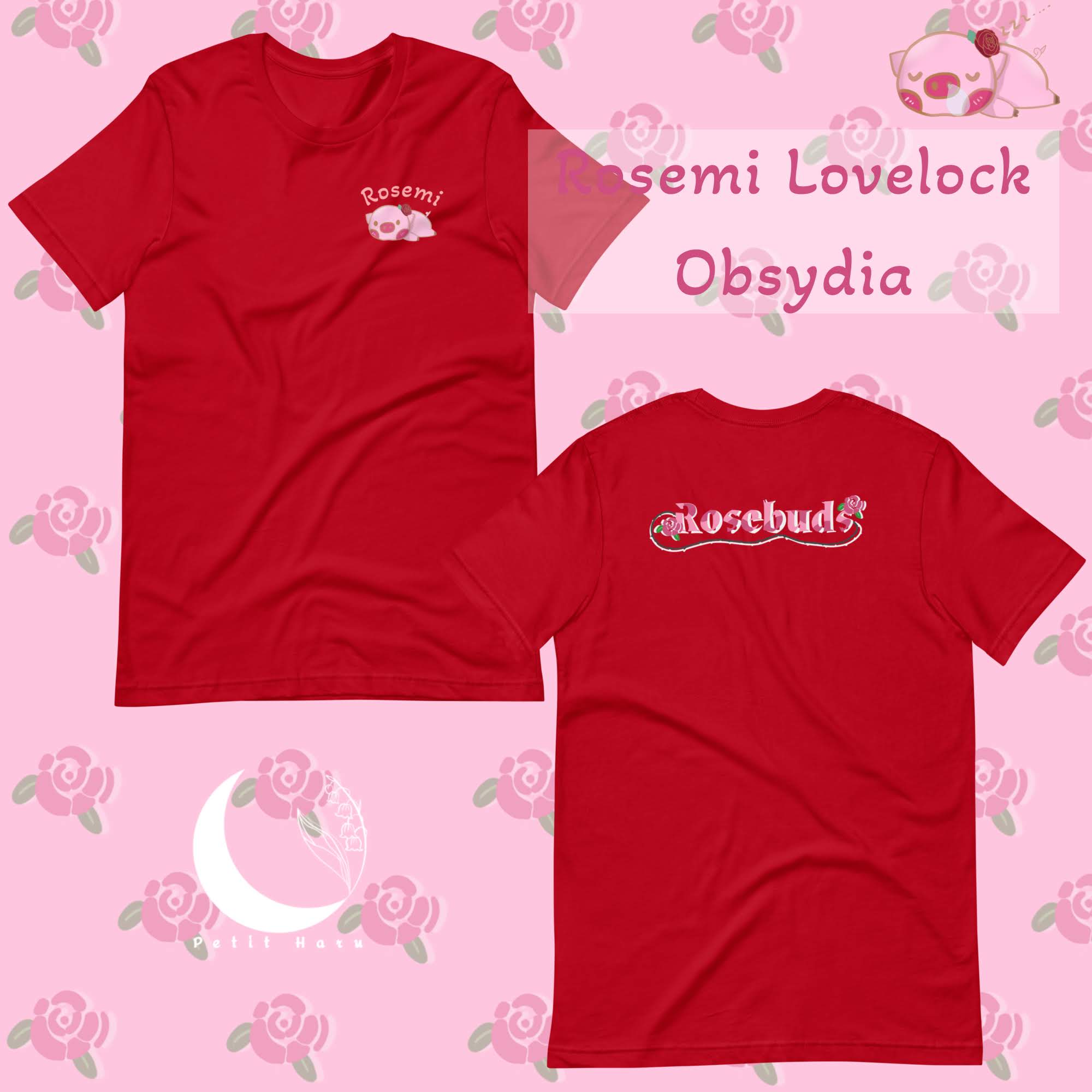 Rosemi Lovelock Rosebud Nijisanji T-Shirt