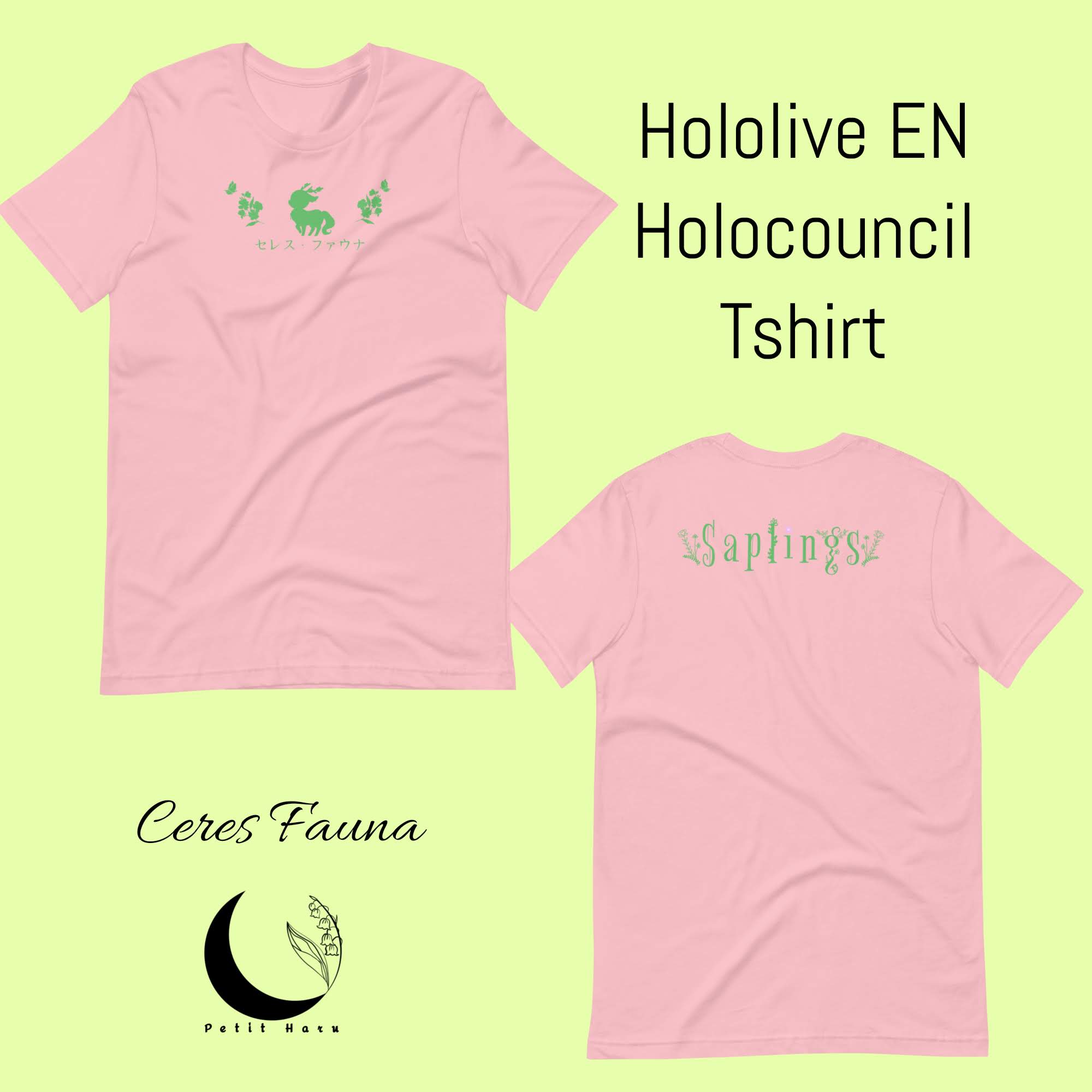 Ceres Fauna Hololive EN Holo Promise Tshirt