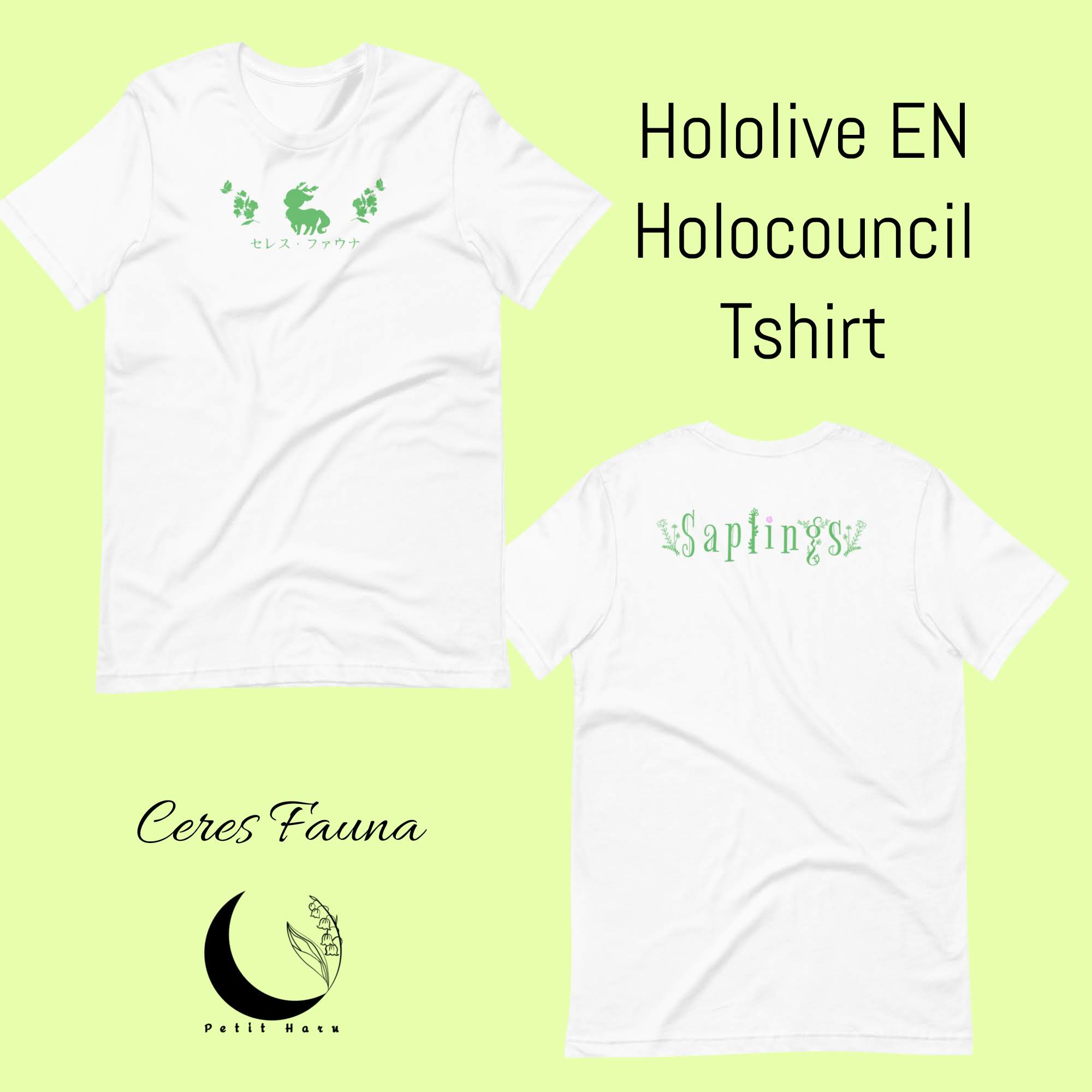 Ceres Fauna Hololive EN Holo Promise Tshirt