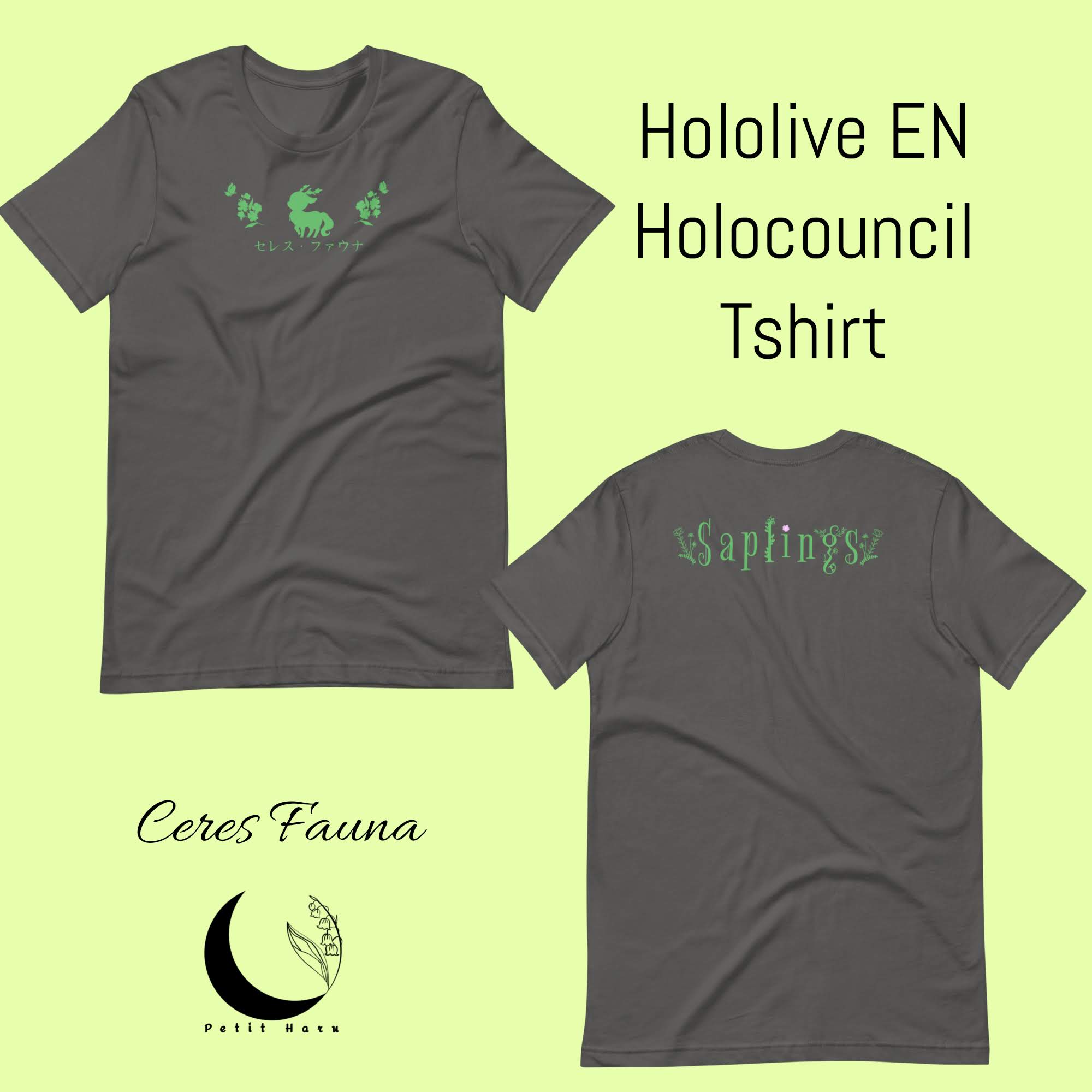 Ceres Fauna Hololive EN Holo Promise Tshirt