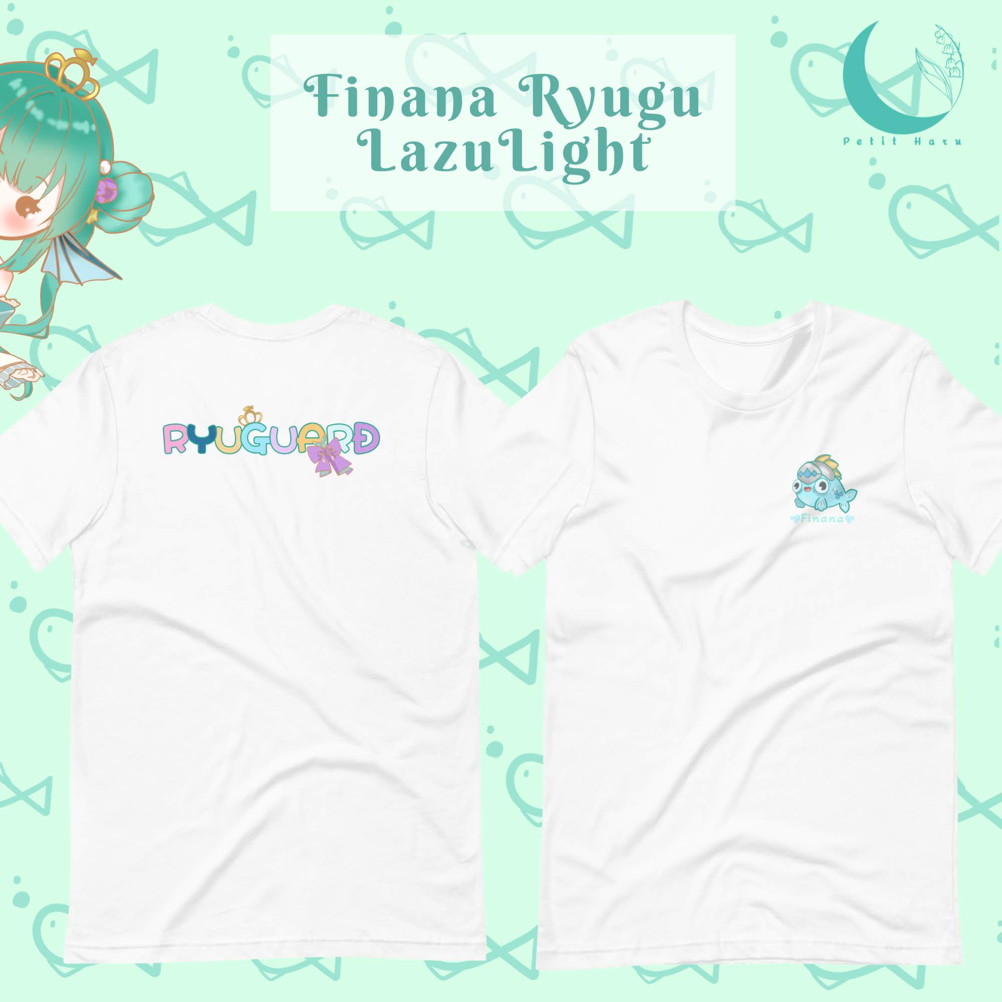 Finana Ryugu Nijisanji Ryuguard T-Shirt