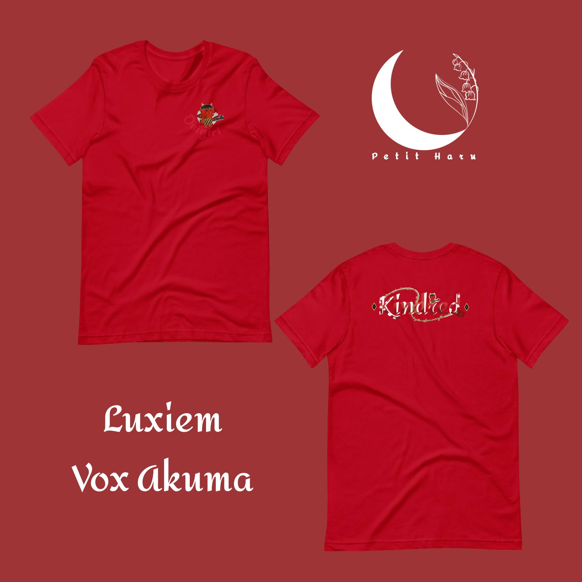 Luxiem Vox Akuma Nijisanji T-Shirt