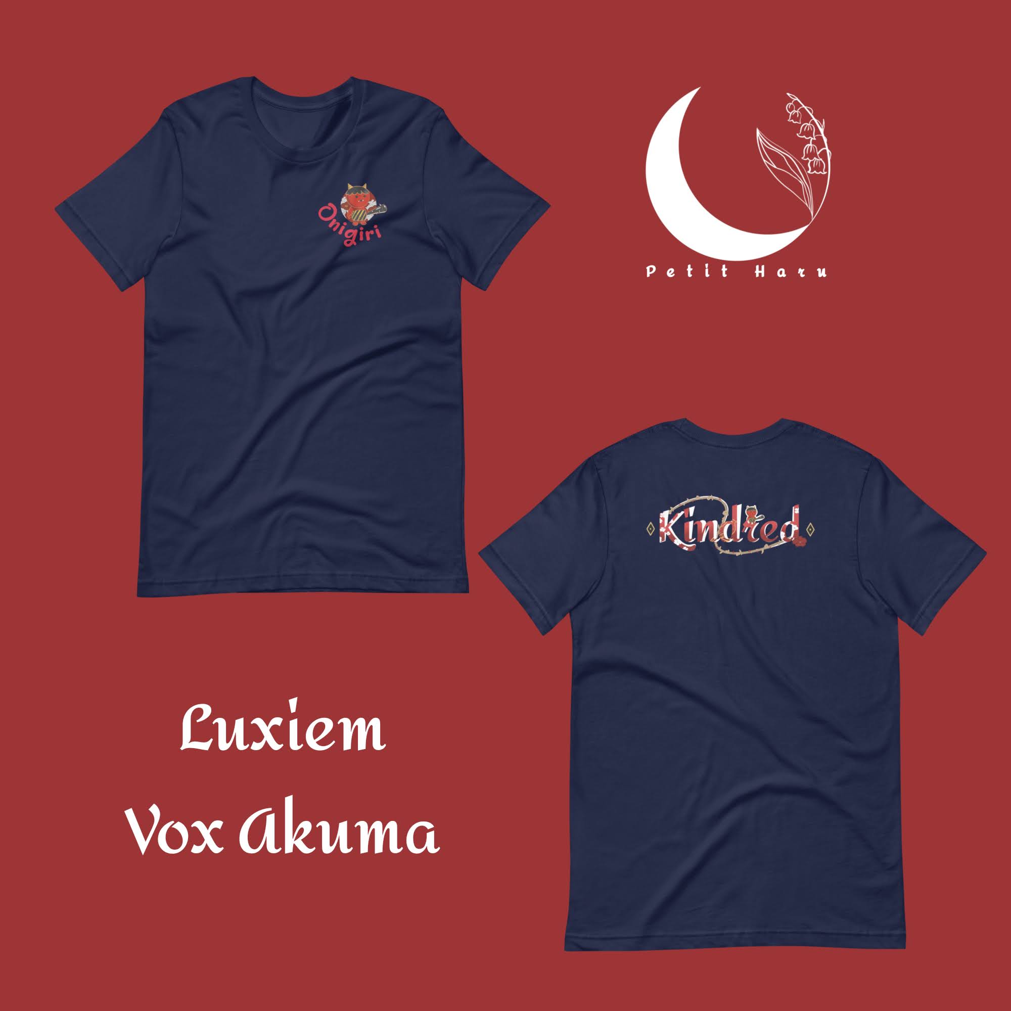 Luxiem Vox Akuma Nijisanji T-Shirt