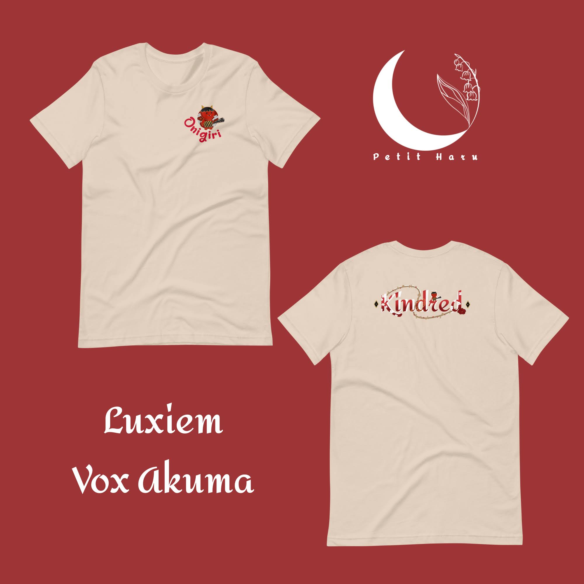 Luxiem Vox Akuma Nijisanji T-Shirt