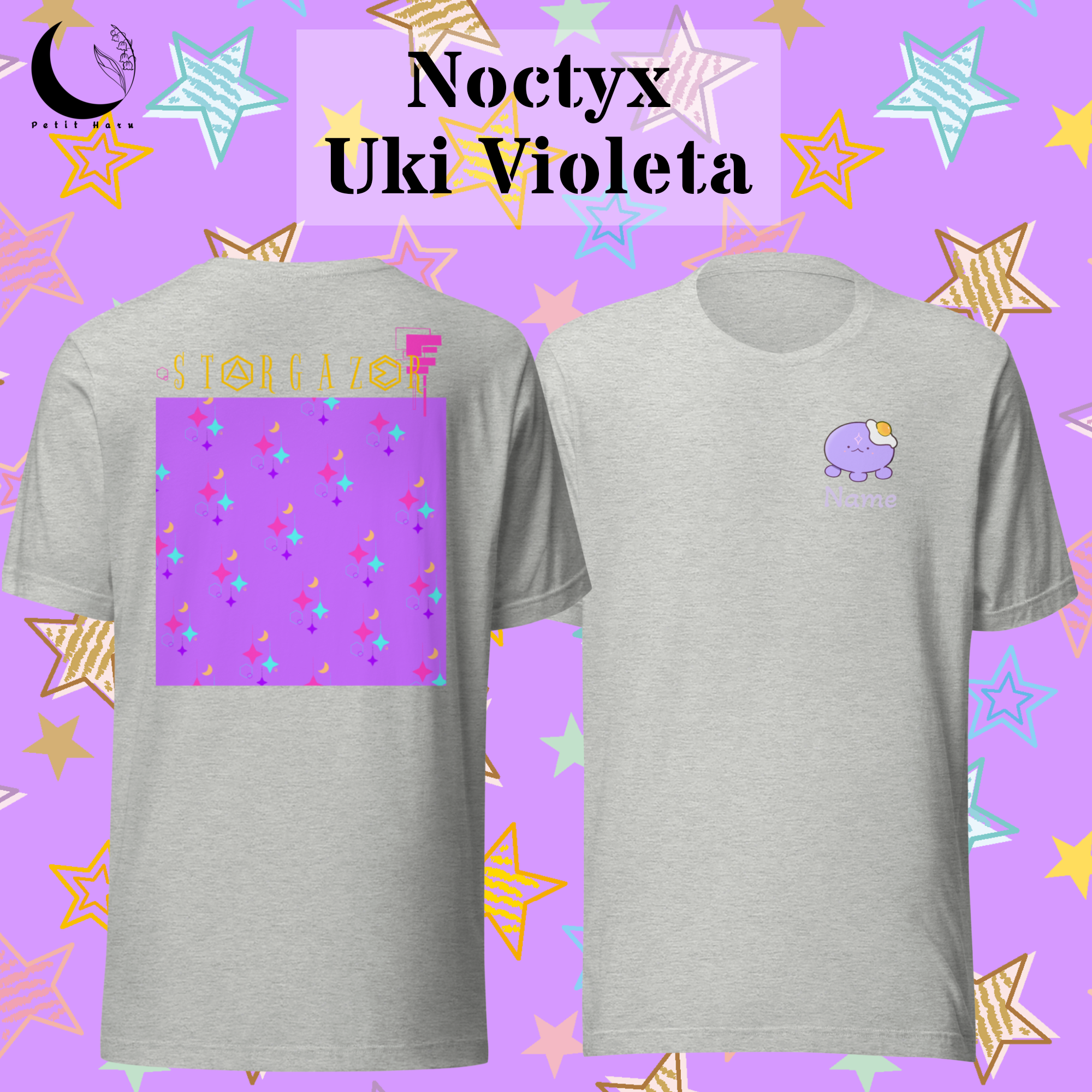 Noctyx Uki Violeta Nijisanji T-Shirt