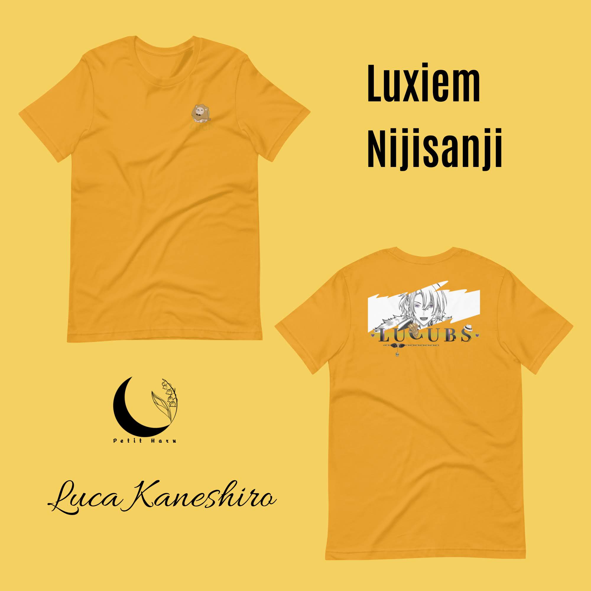 Luca Kaneshiro Luxiem Nijisanji T-shirt